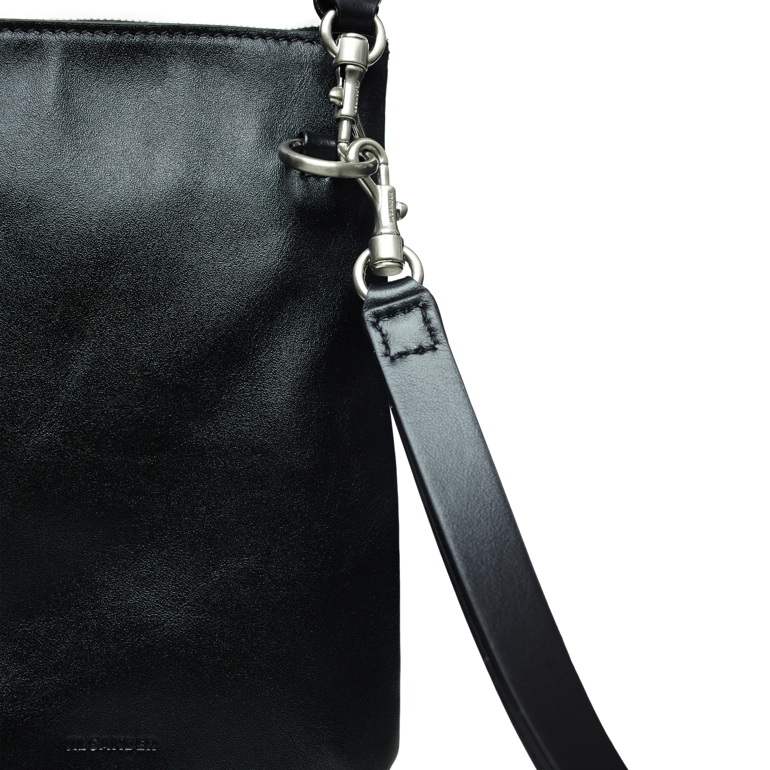 Jil Sander Black pouch bag