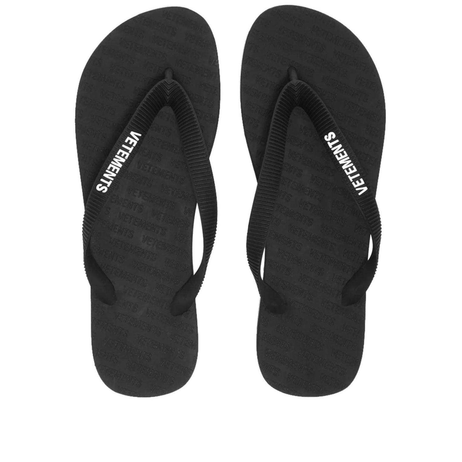 VETEMENTS Logo Flip Flops
