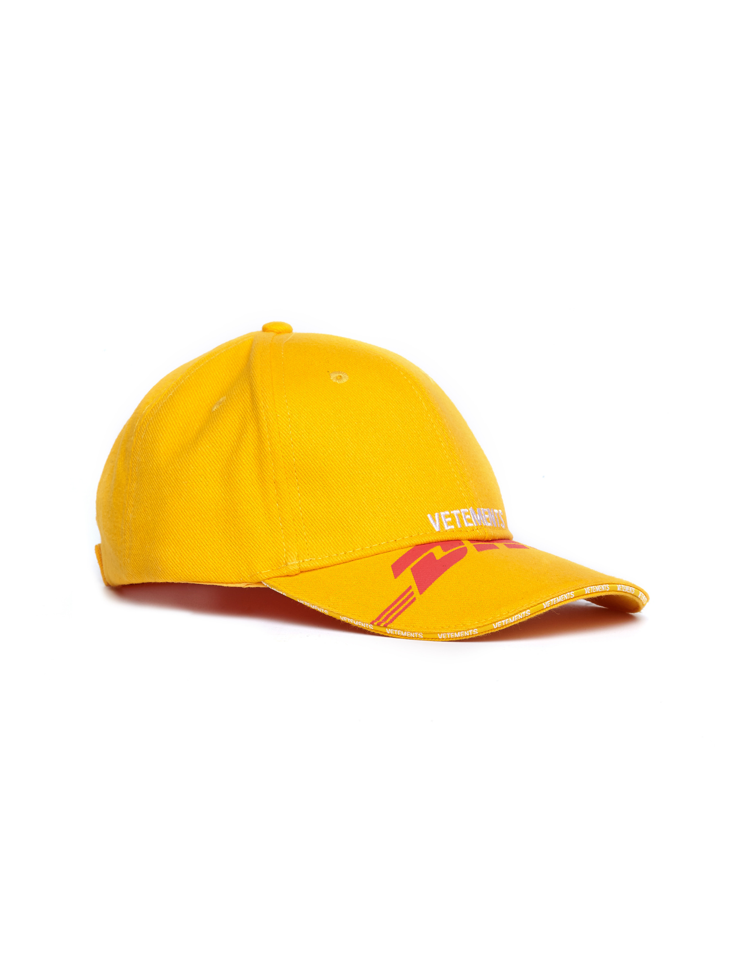 VETEMENTS Yellow DHL Cotton Cap