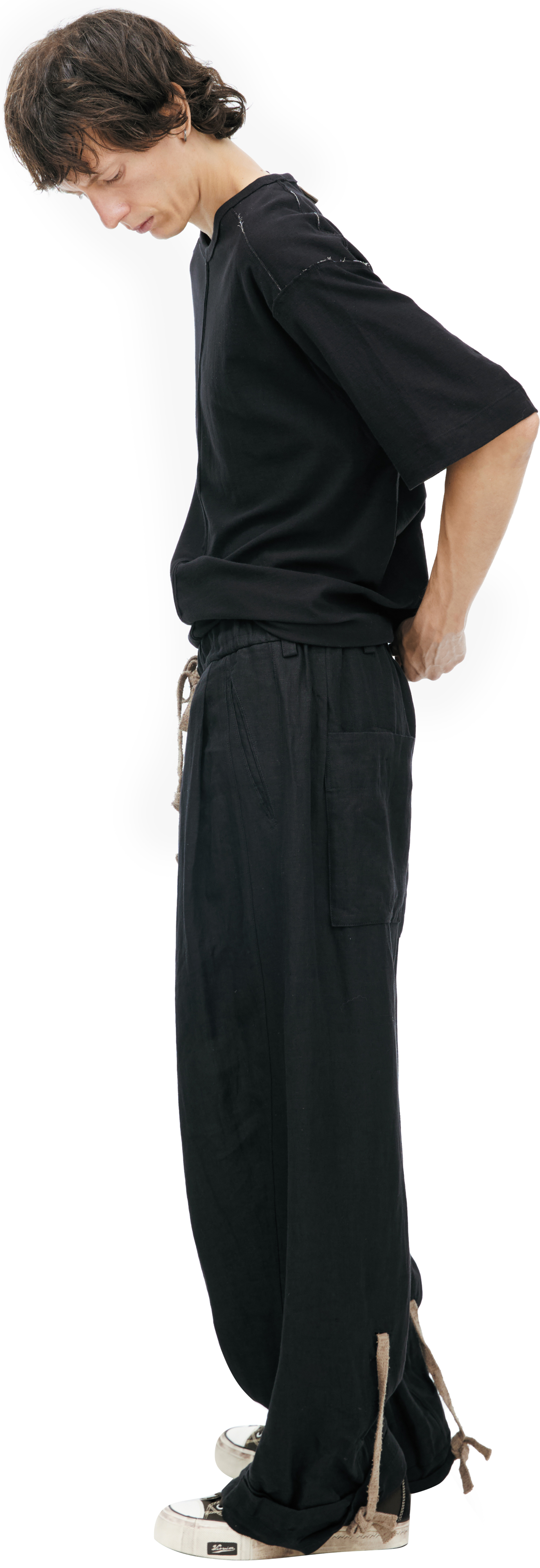 Ziggy Chen Trousers with a waistband