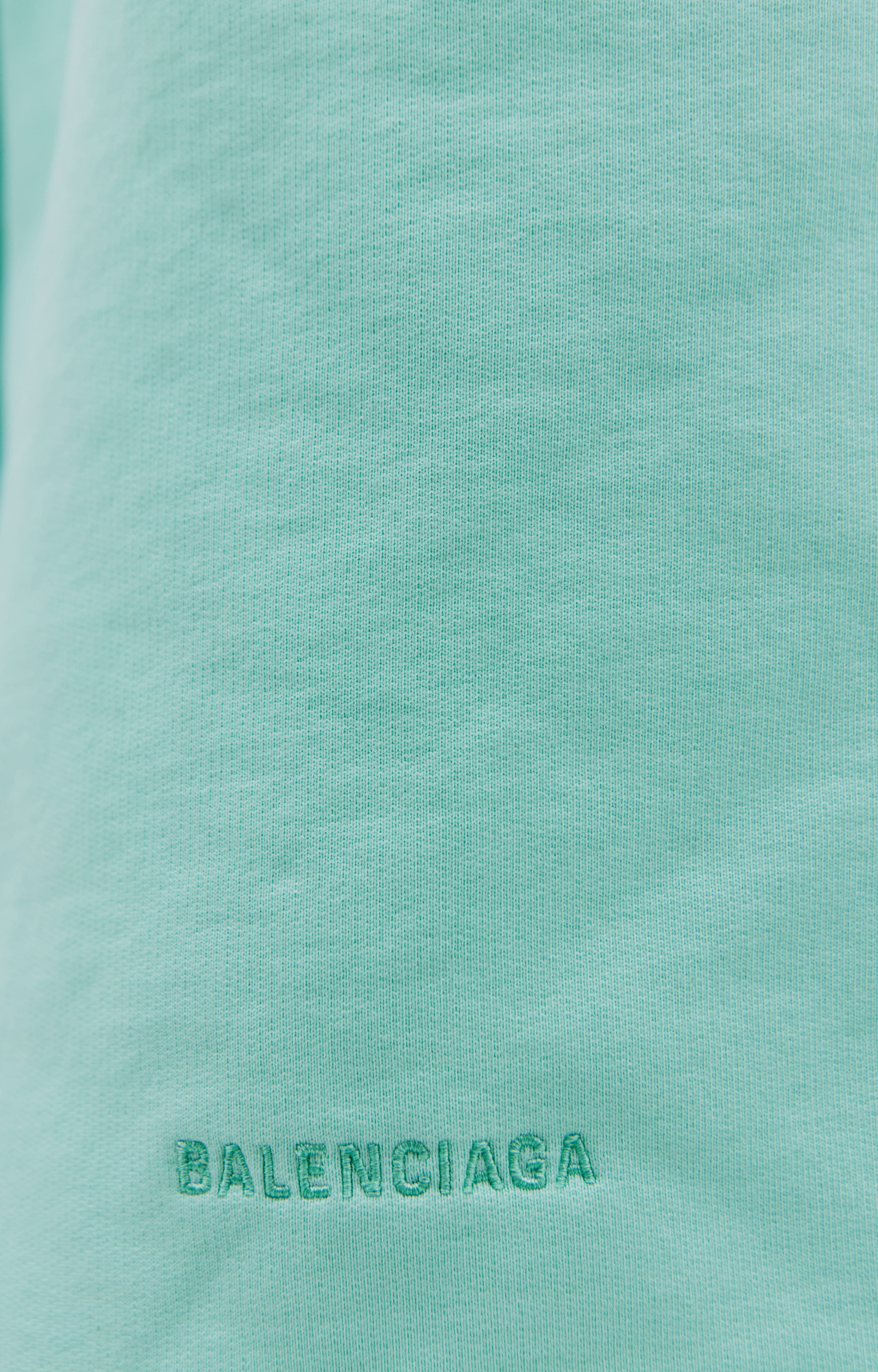 Balenciaga Широкие шорты с вышивкой логотипа