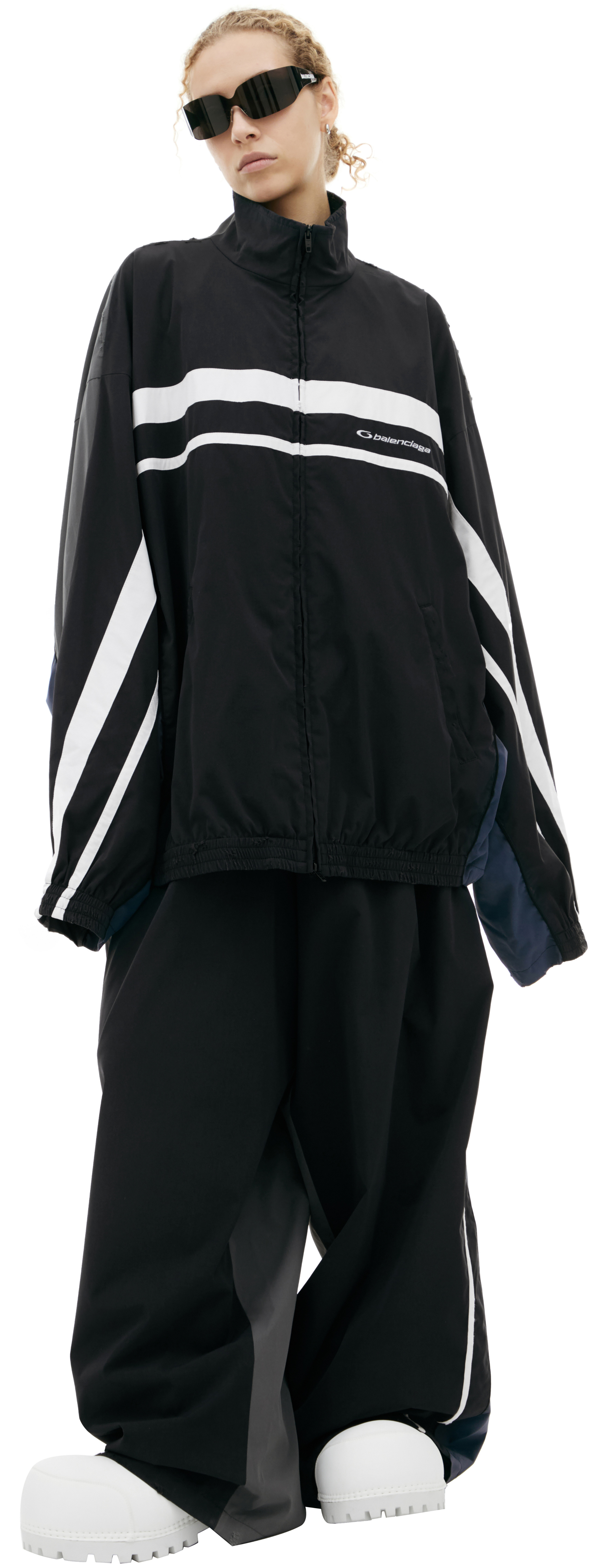 Balenciaga Black logo jacket