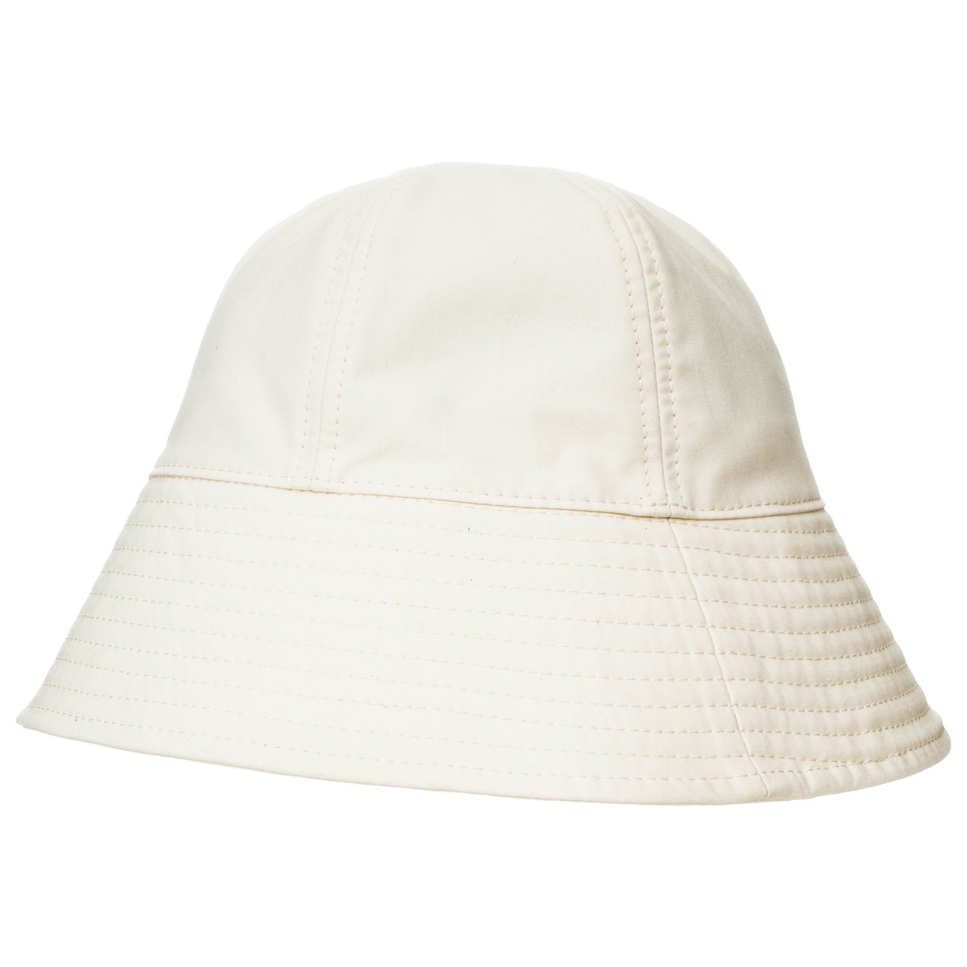 Jil Sander White cotton bucket hat