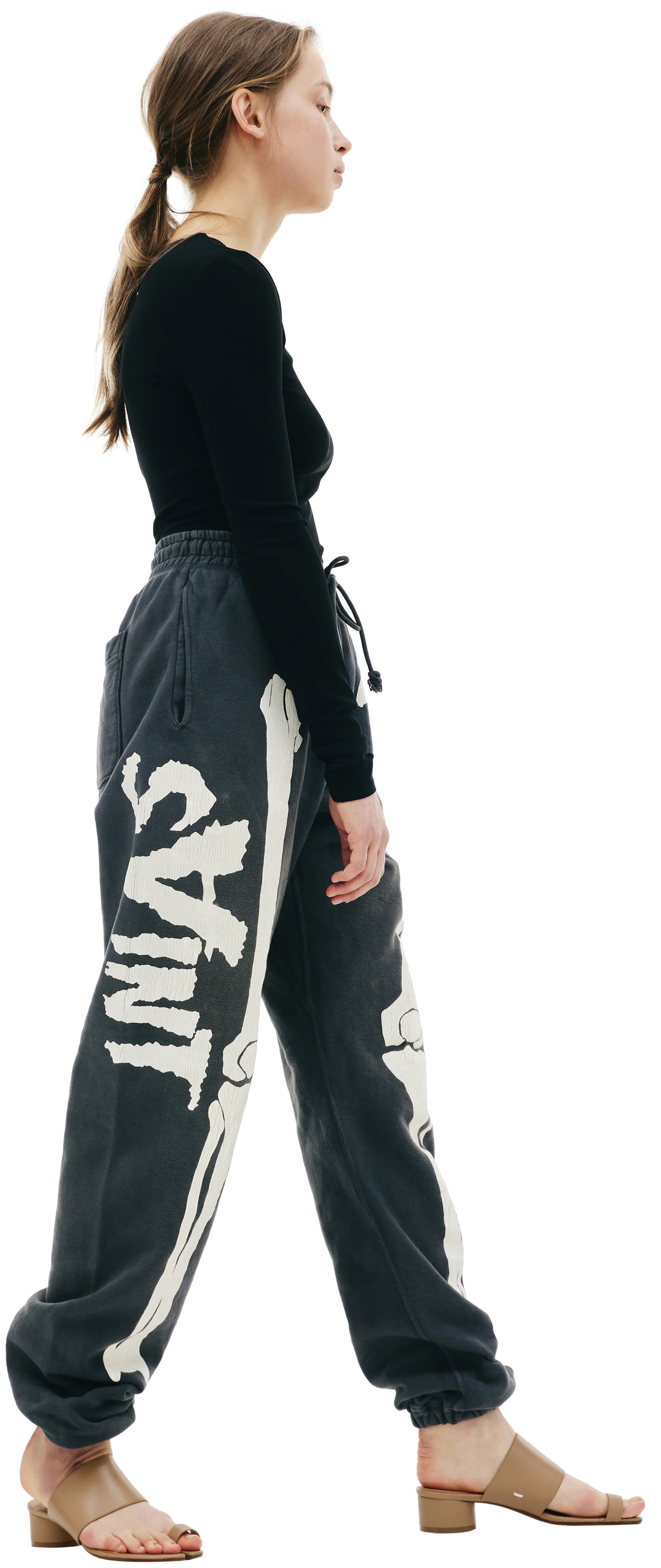 Saint Michael Bone printed sweatpants