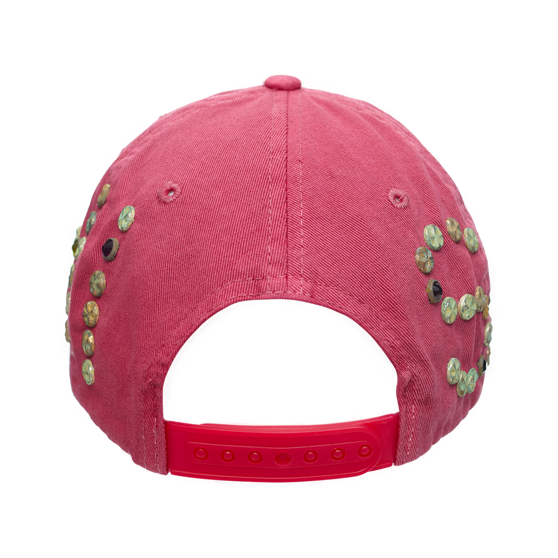 Satoshi Nakamoto Red cap with rivets
