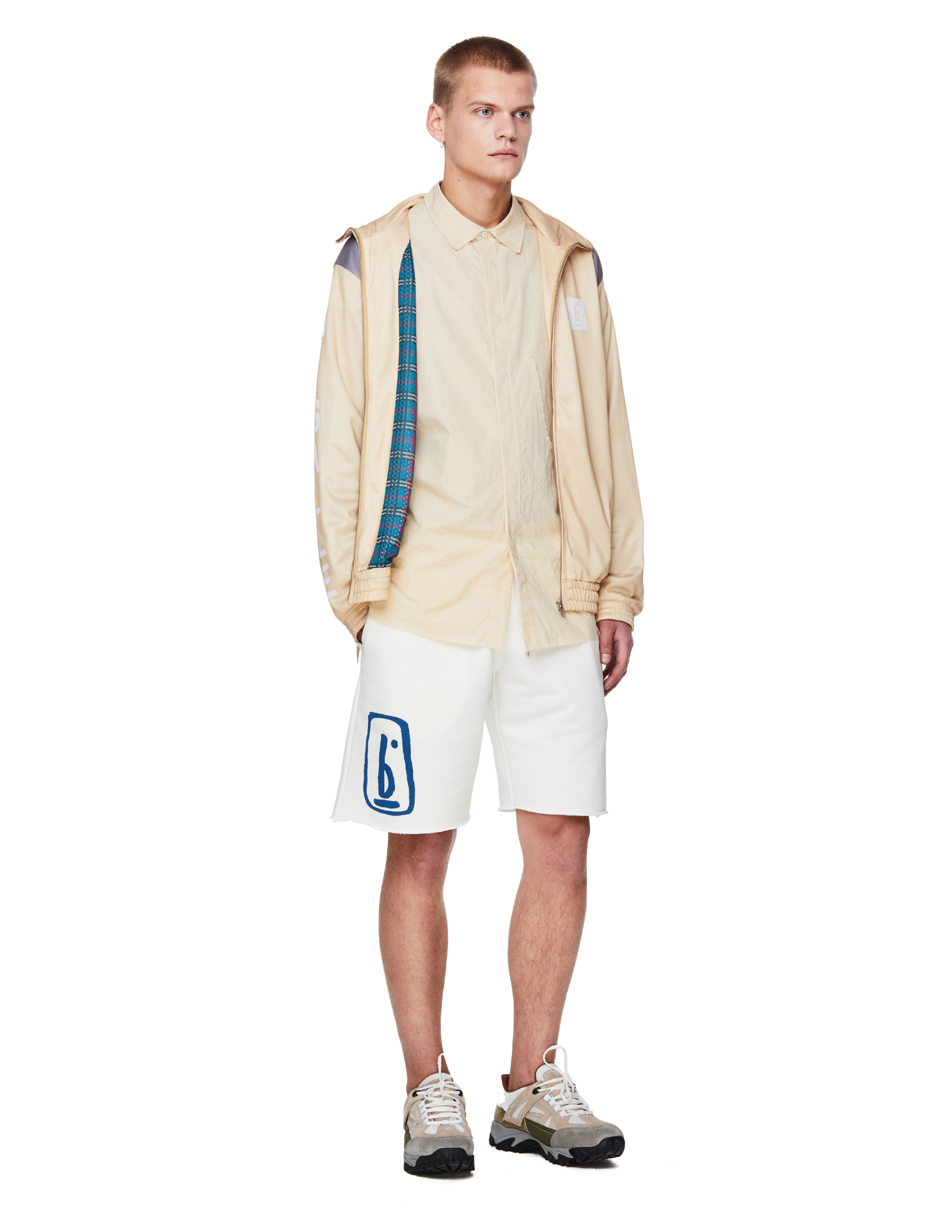 Pigalle Yellow Printed Track Jacket