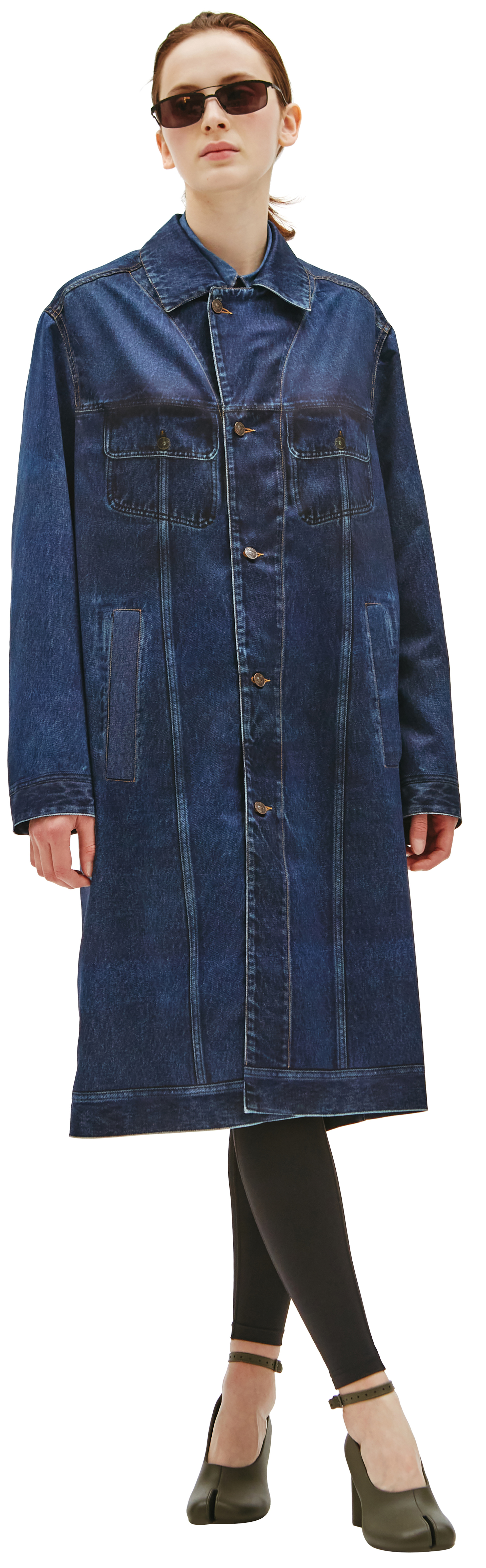 Diesel G-KOEN trompe l\'oeil coat