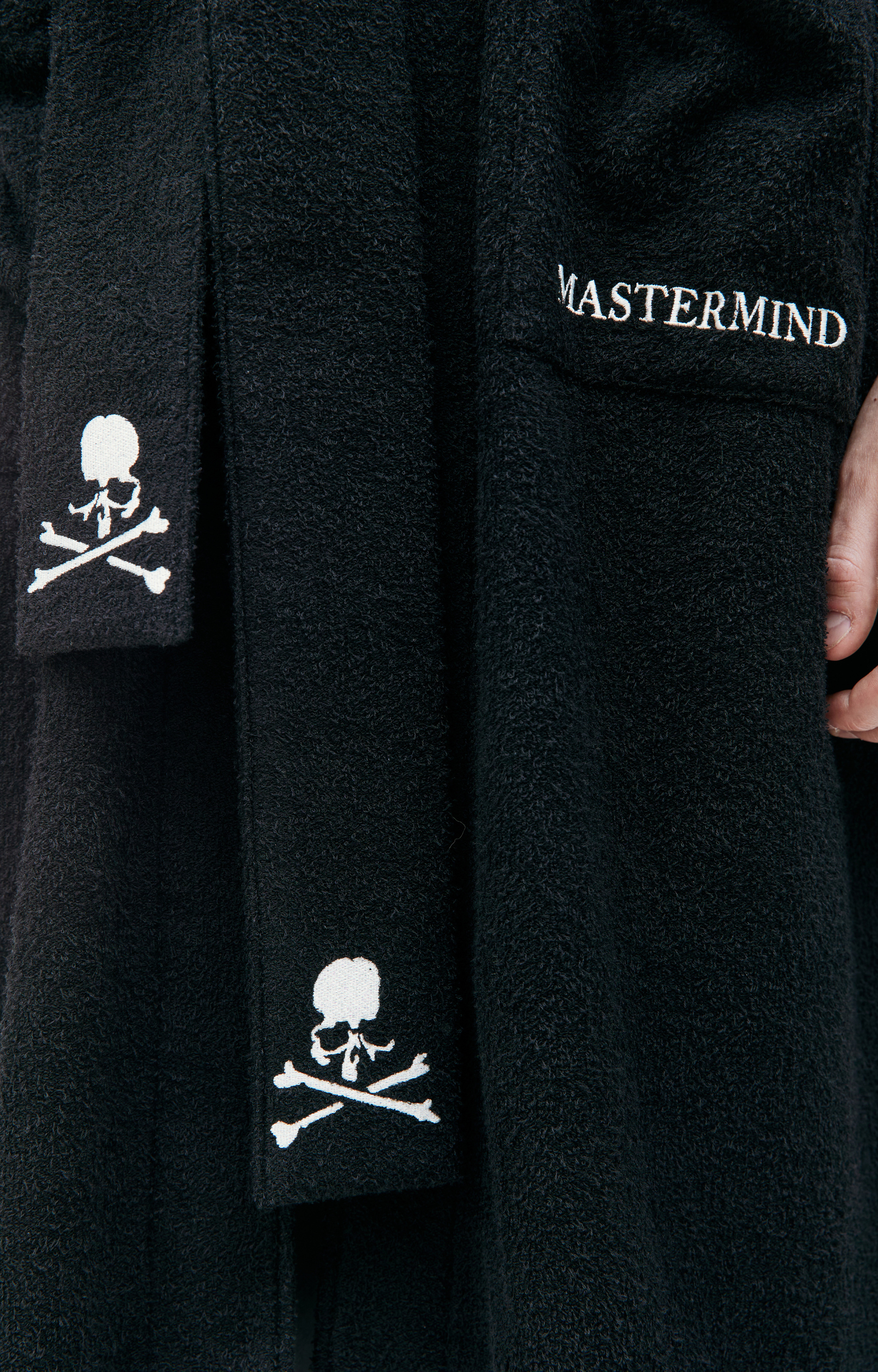 Mastermind WORLD Black long robe