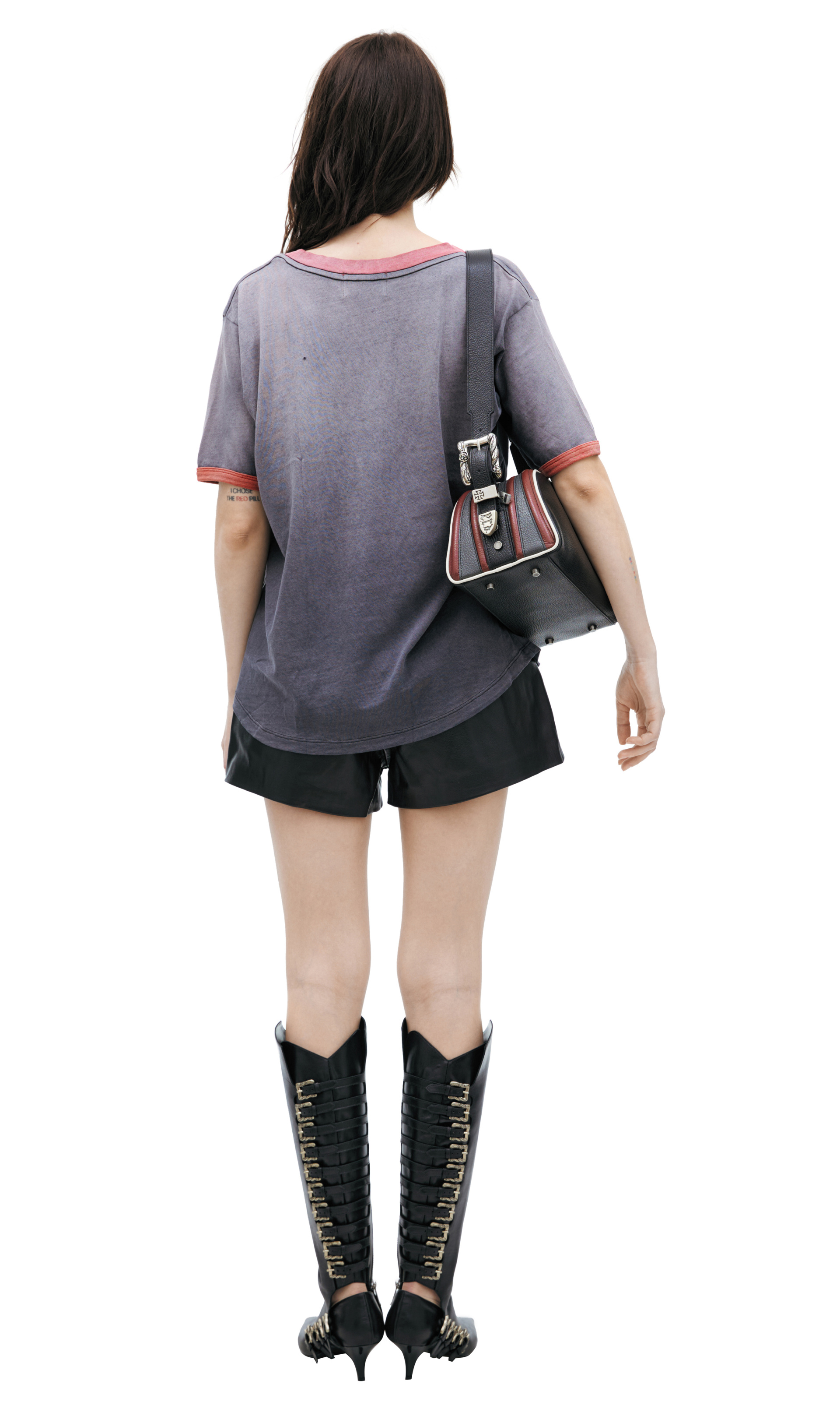 Enfants Riches Déprimés Grey T-shirt with logo