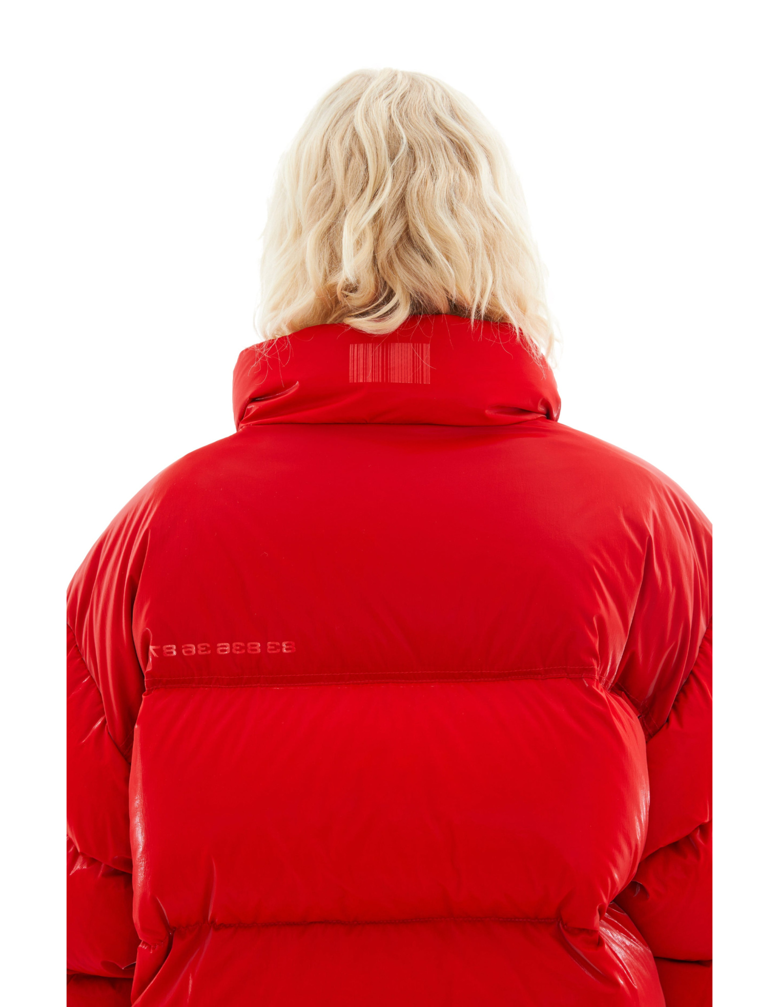 VTMNTS Red Laquer Puffer Jacket