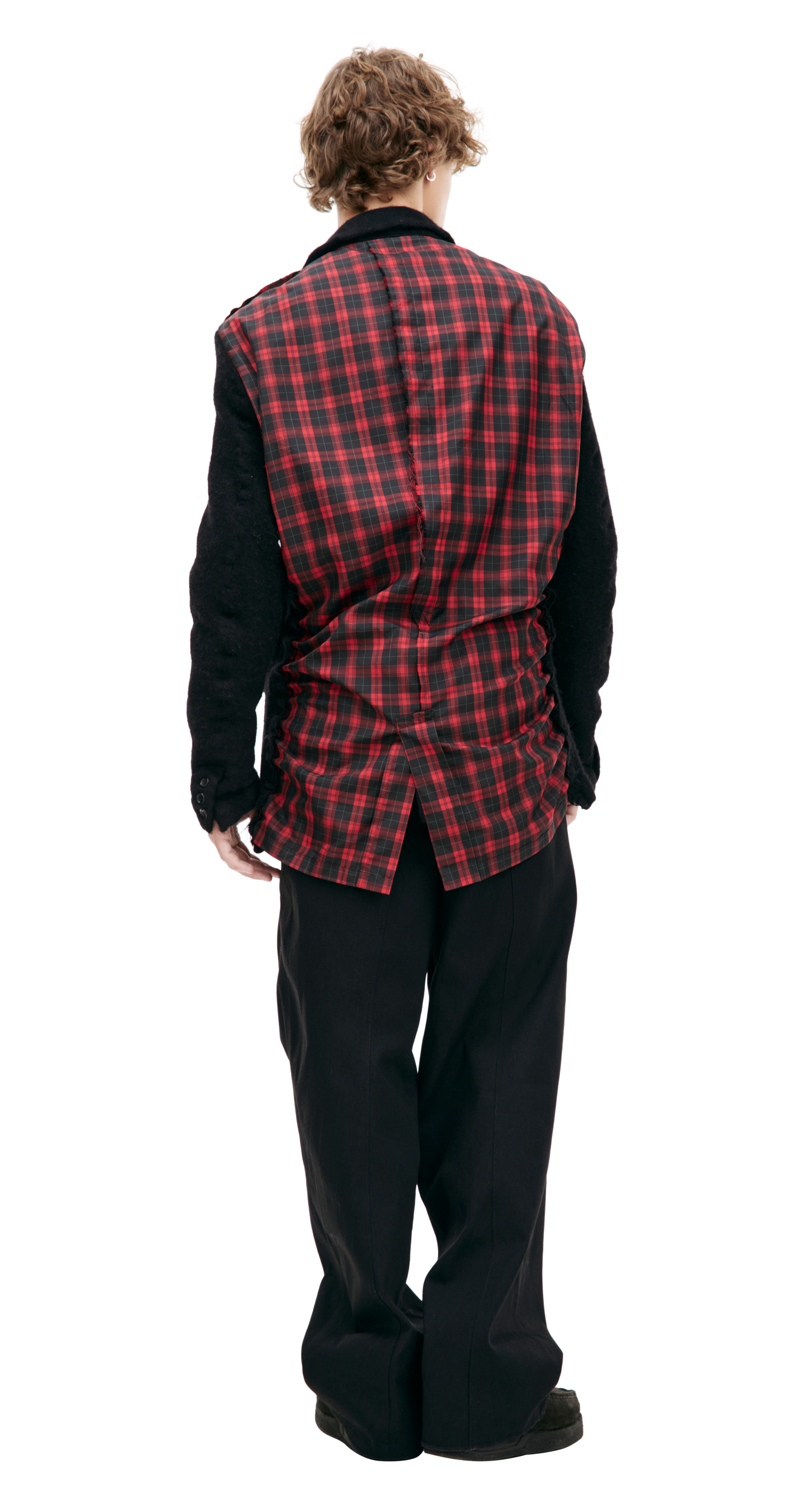 Comme des Garcons Blazer with plaid back