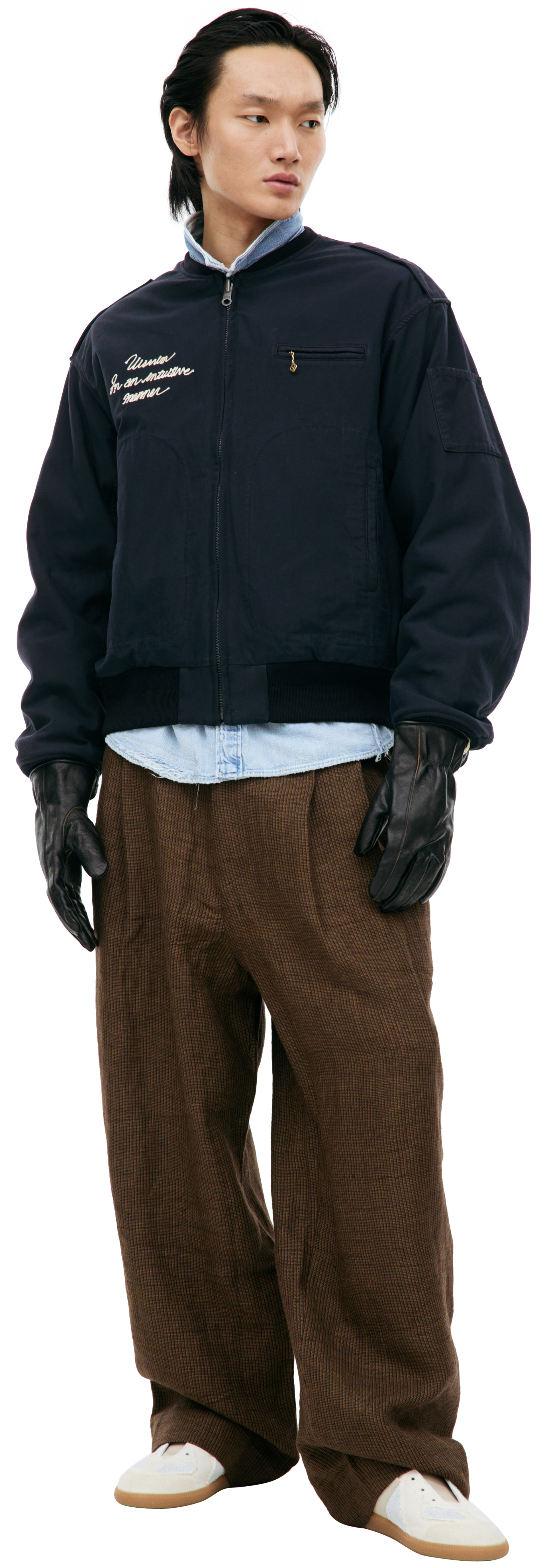 visvim Double-sided embroidered bomber