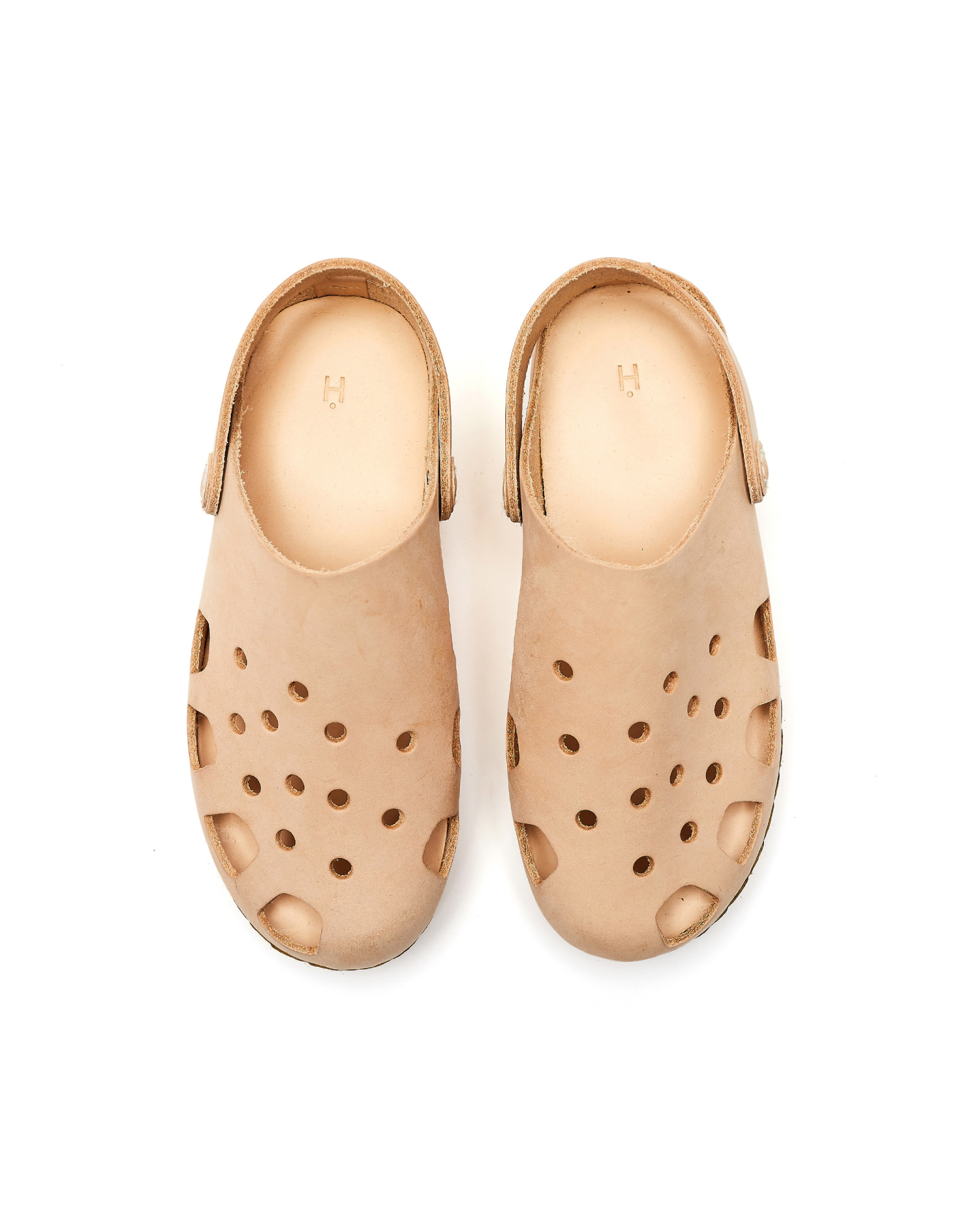 Hender Scheme Beige Leather MIP-18 Sandals