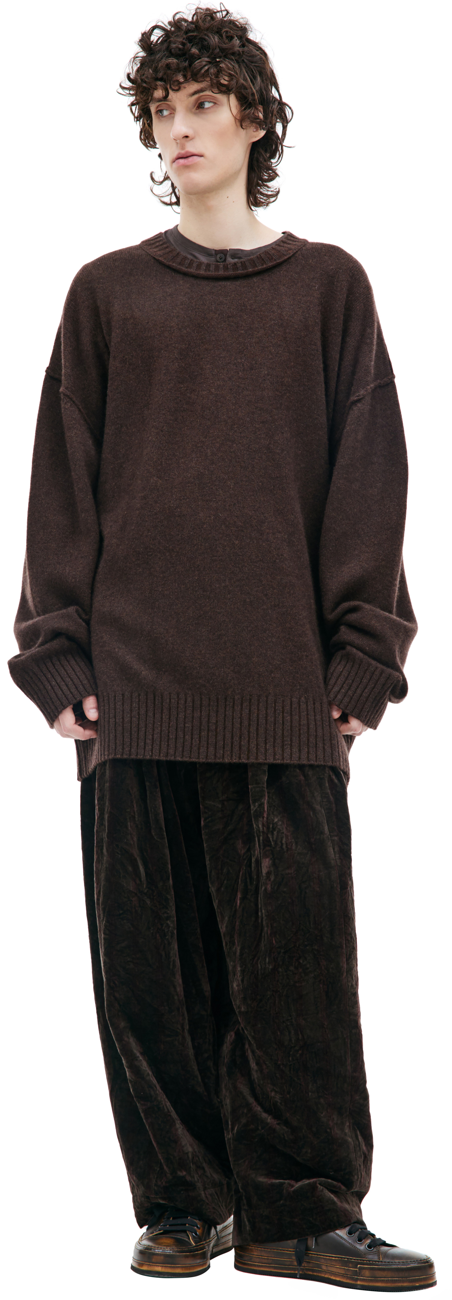 Ziggy Chen Oversize cashmere sweater