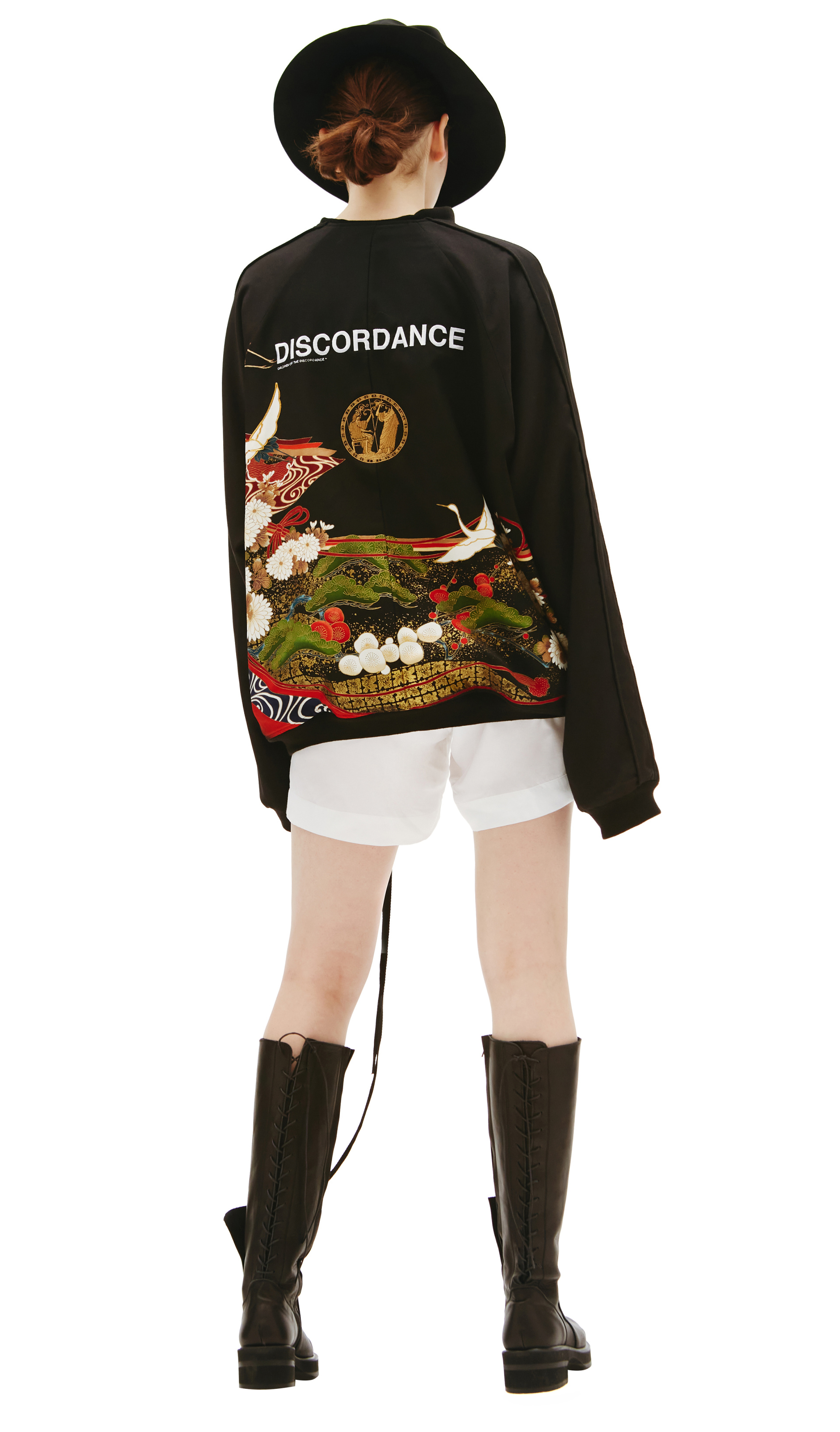Children of the discordance Embroidery bomber jacket