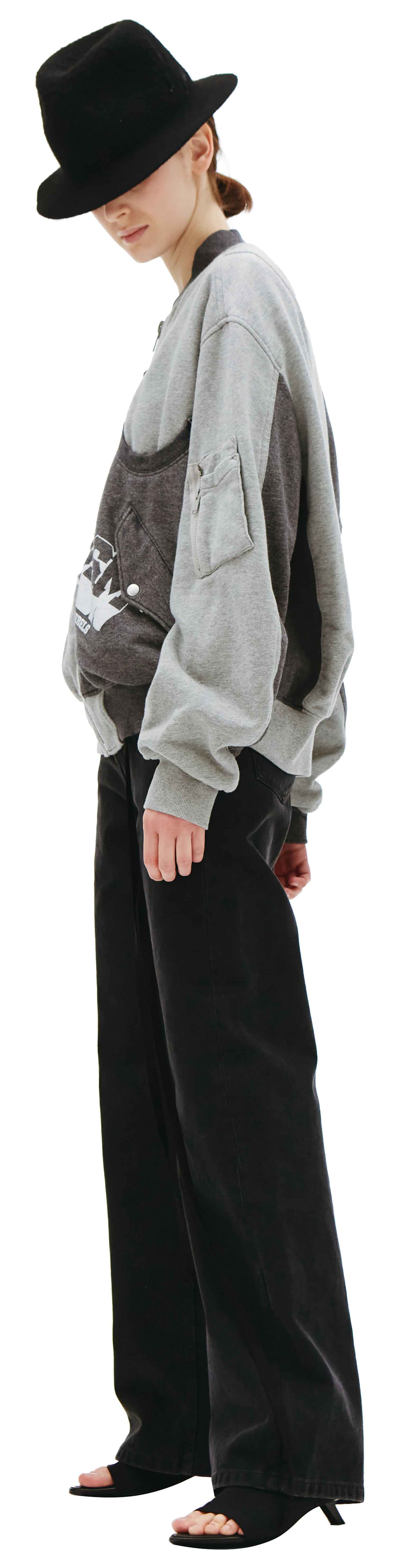 Undercover Reversible Cotton Bomber Jacket