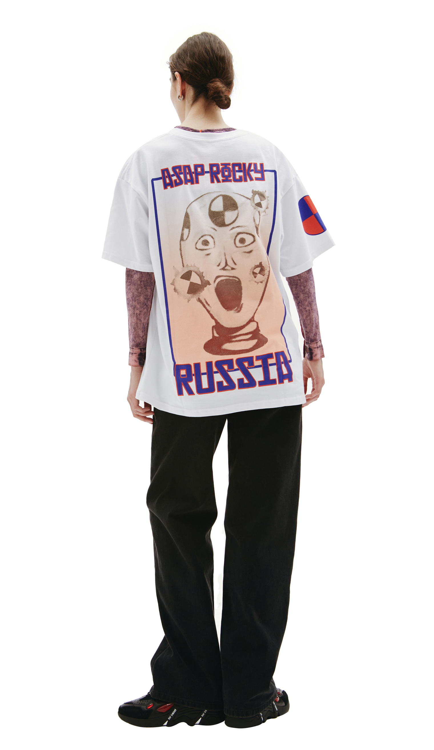 AWGE CREW white t-Shirt