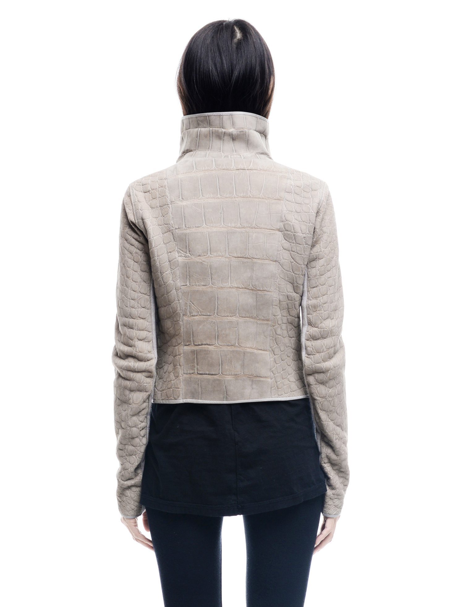 HUN Rick Owens Crocodile leather jacket
