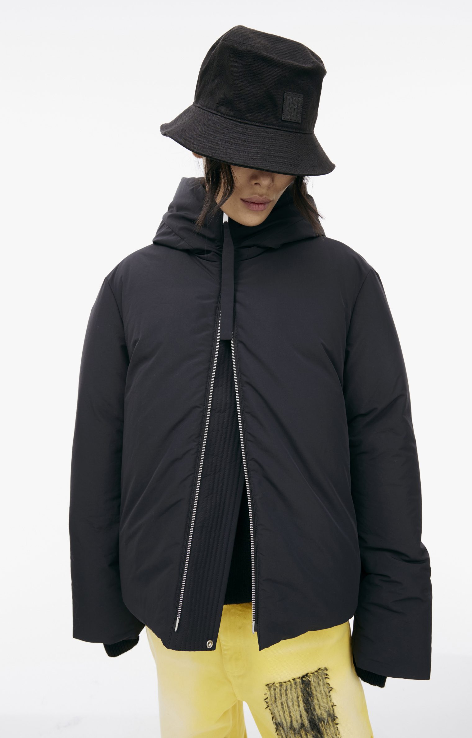 Jil Sander Hooded down jacket