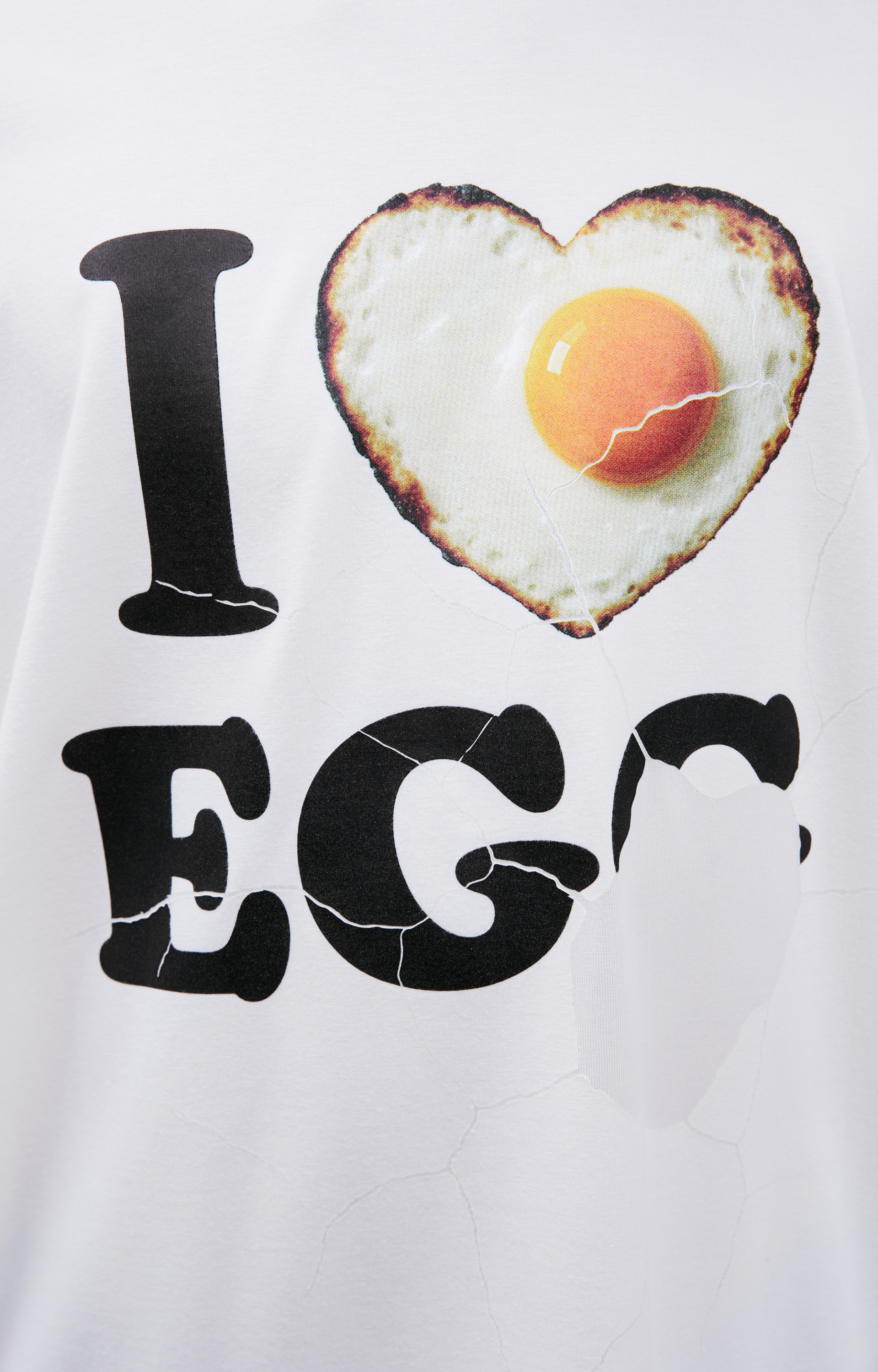 Doublet White T-shirt with a print