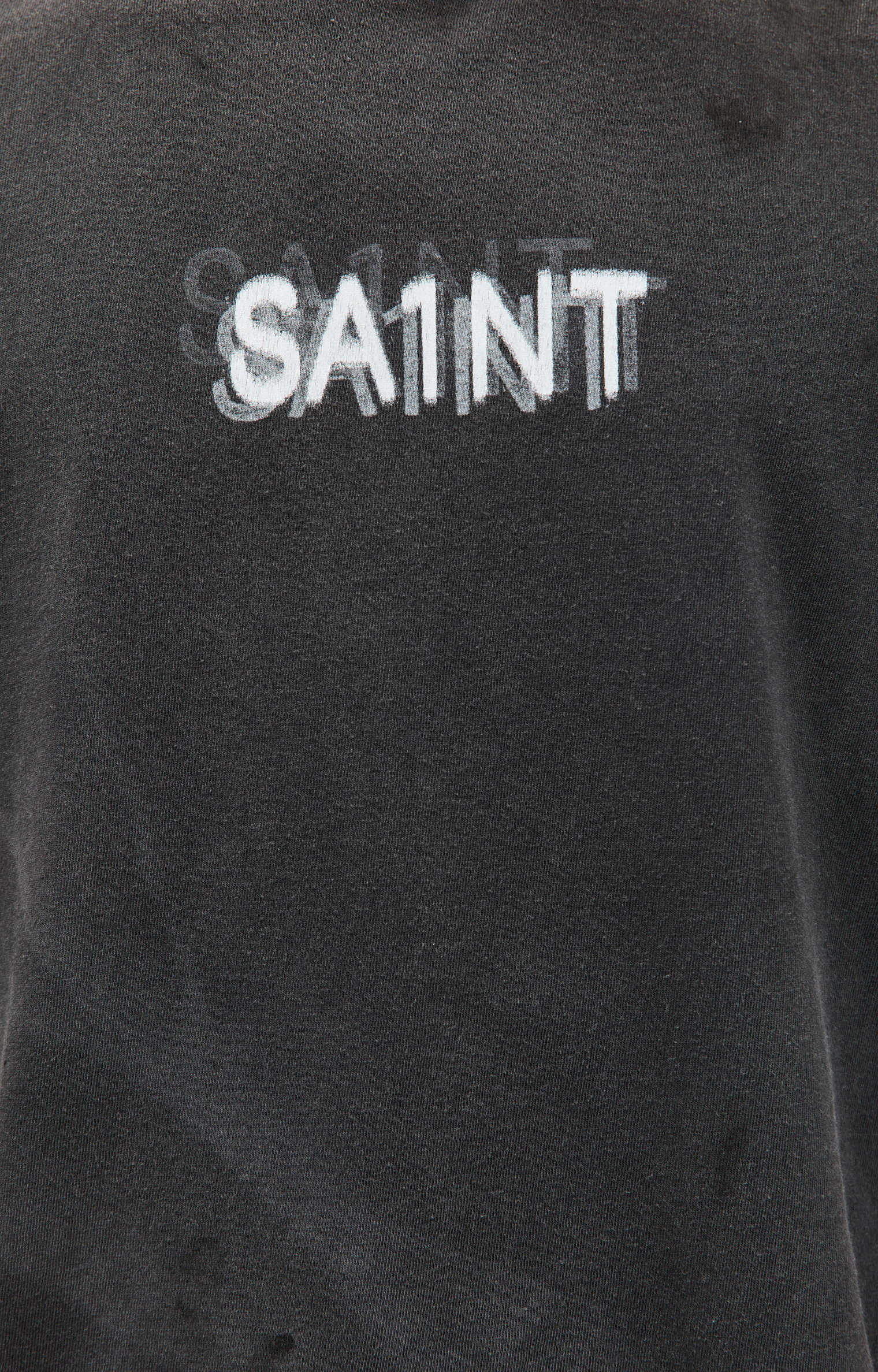 Saint Mxxxxxx Grey print T-shirt