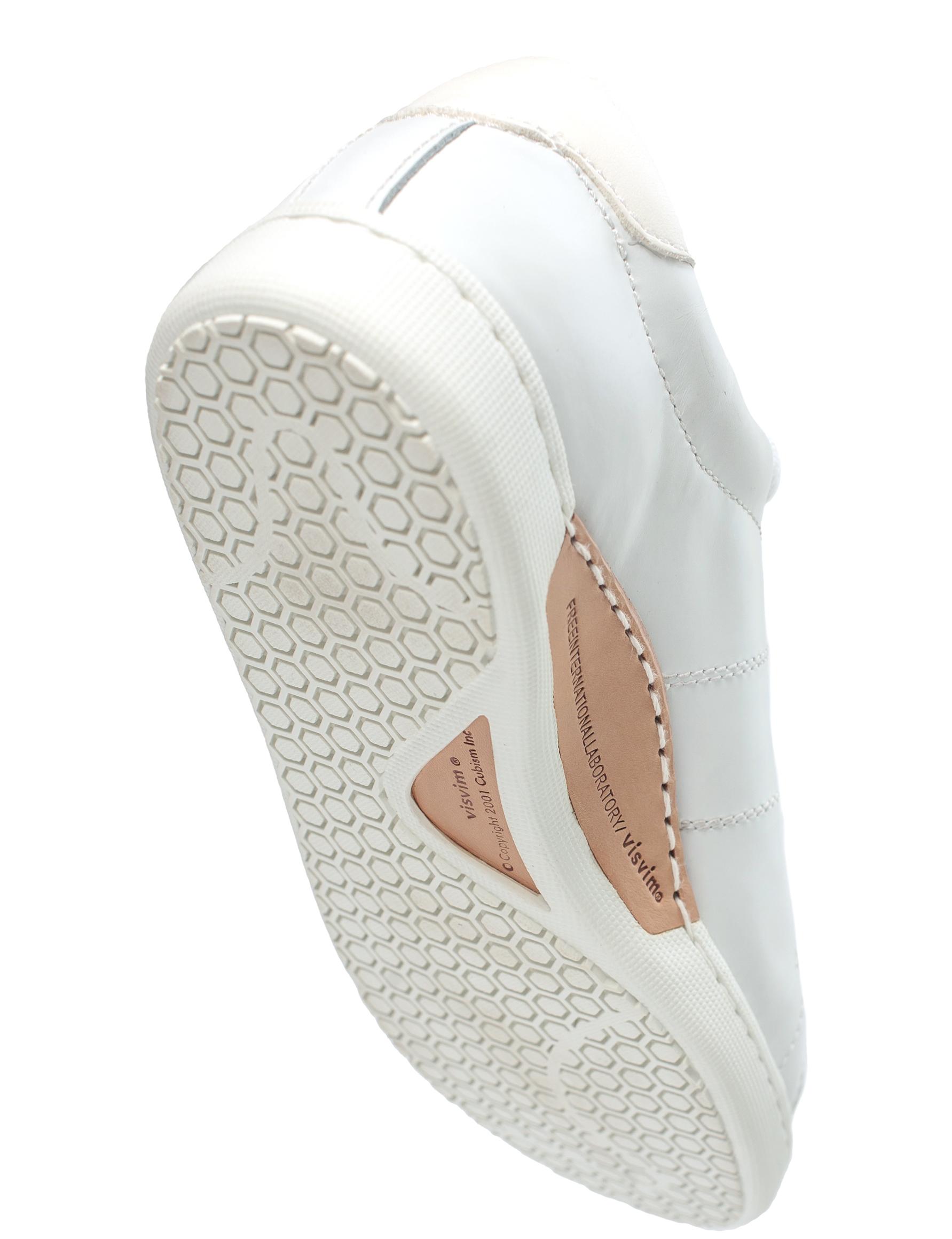 visvim White Leather Foely Folk Sneakers