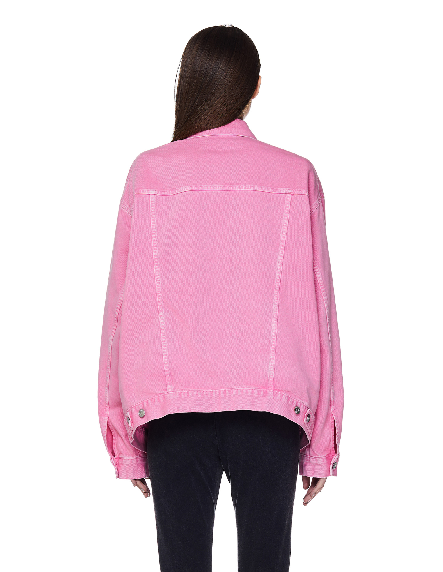 Balenciaga Pink Denim Jacket