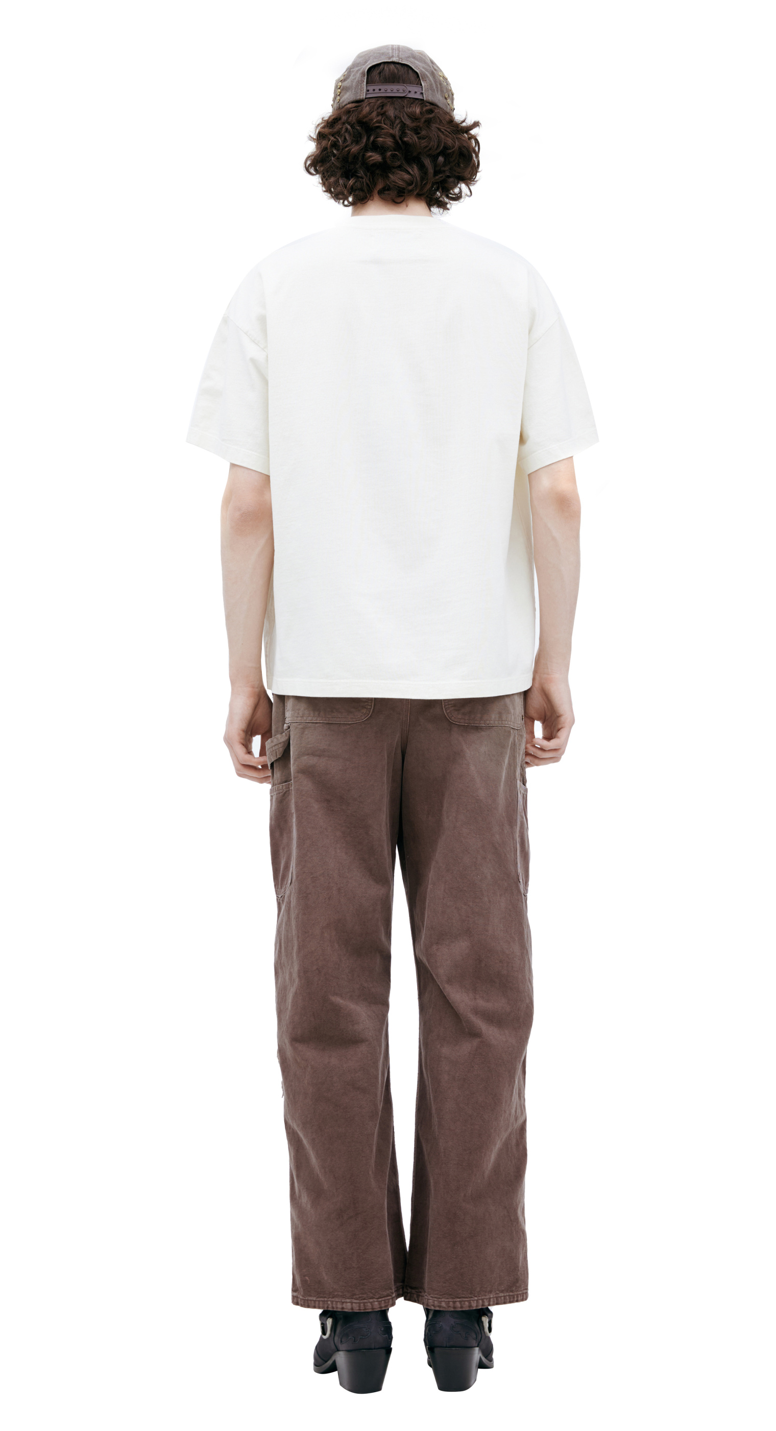 Satoshi Nakamoto White T-shirt with print