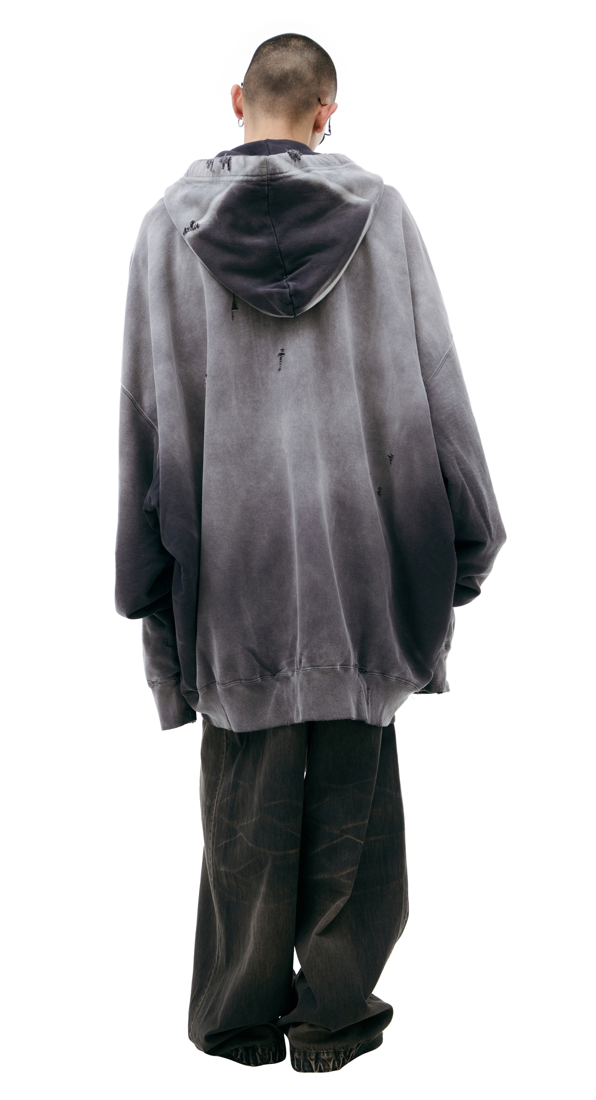 Maison Mihara Yasuhiro Oversize hoodie with zipper