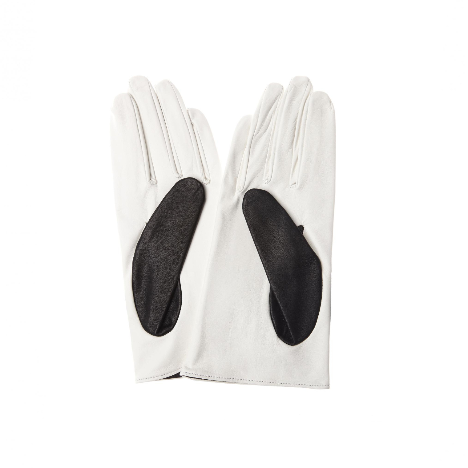 Yohji Yamamoto White Leather Gloves