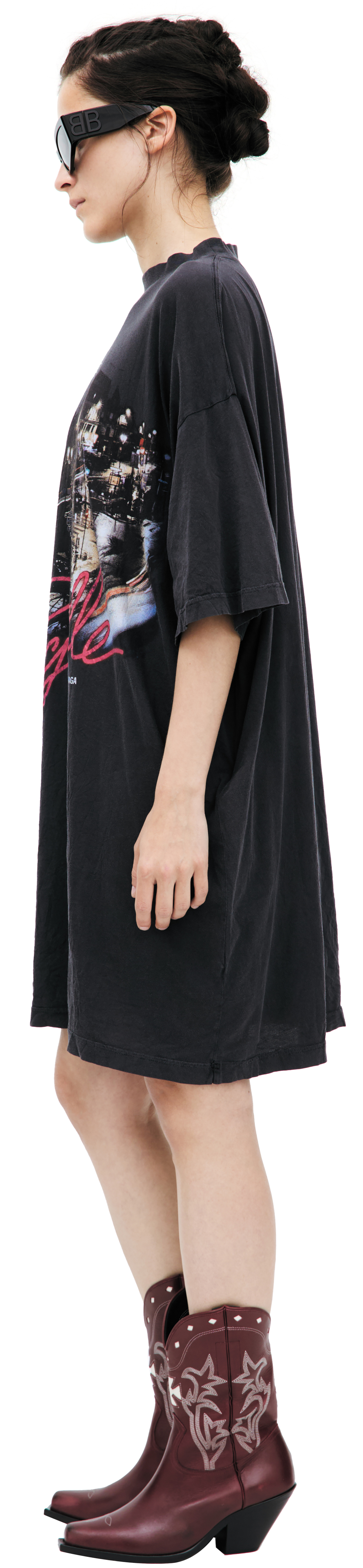 Balenciaga Oversized T-shirt with print