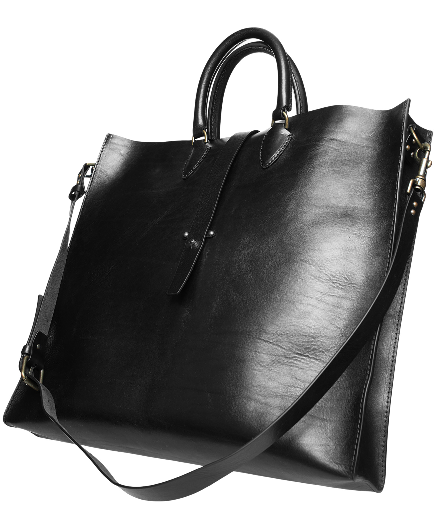 Ziggy Chen Black leather bag