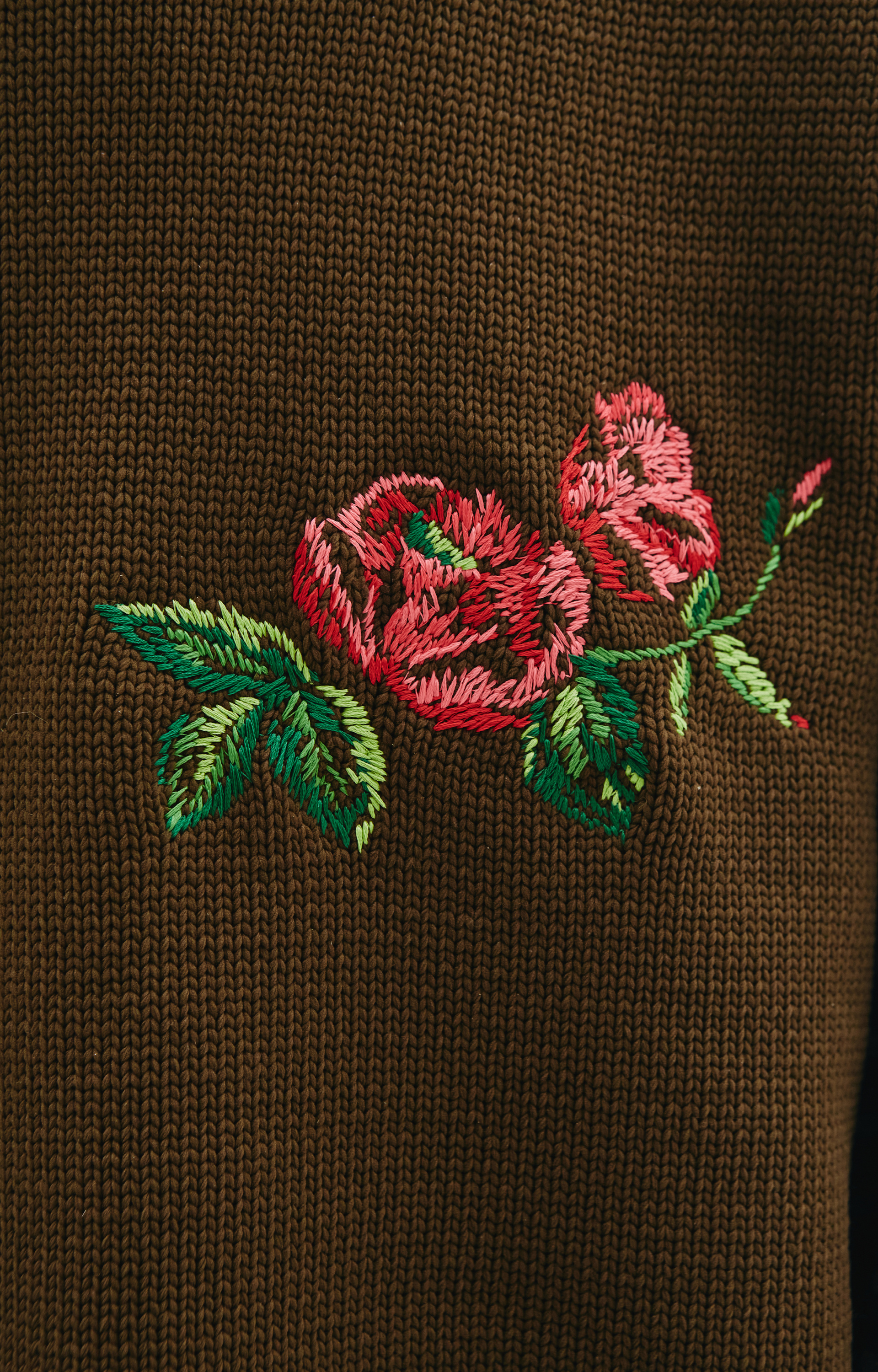 Comme des Garcons Homme plus Khaki Knit vest