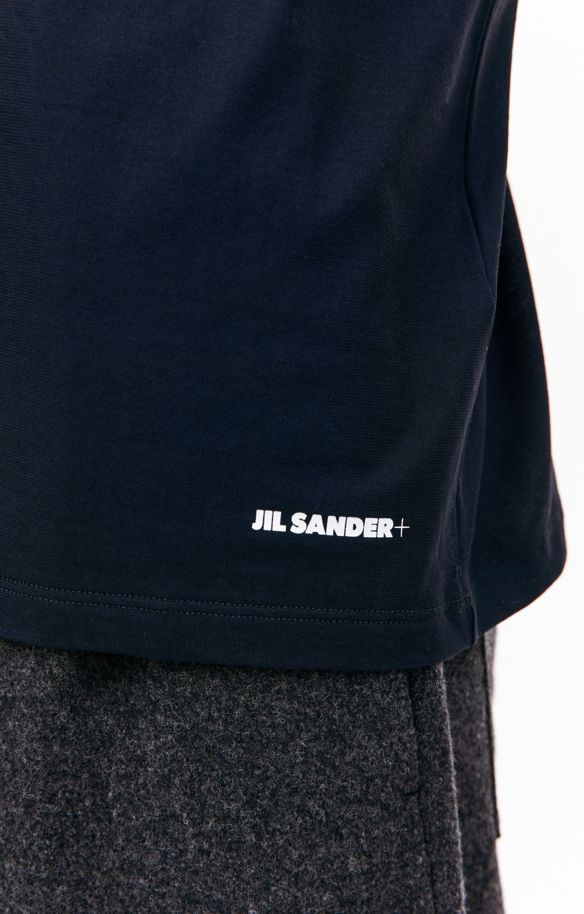 Jil Sander Navy blue cotton t-shirt