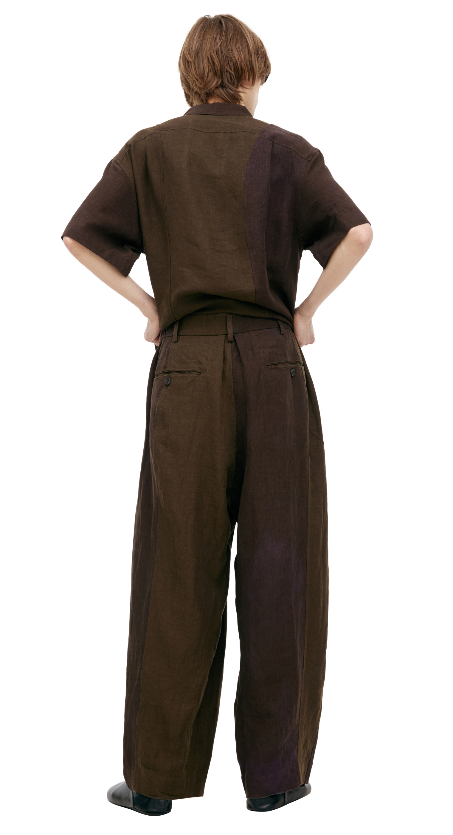 Ziggy Chen Wide linen trousers