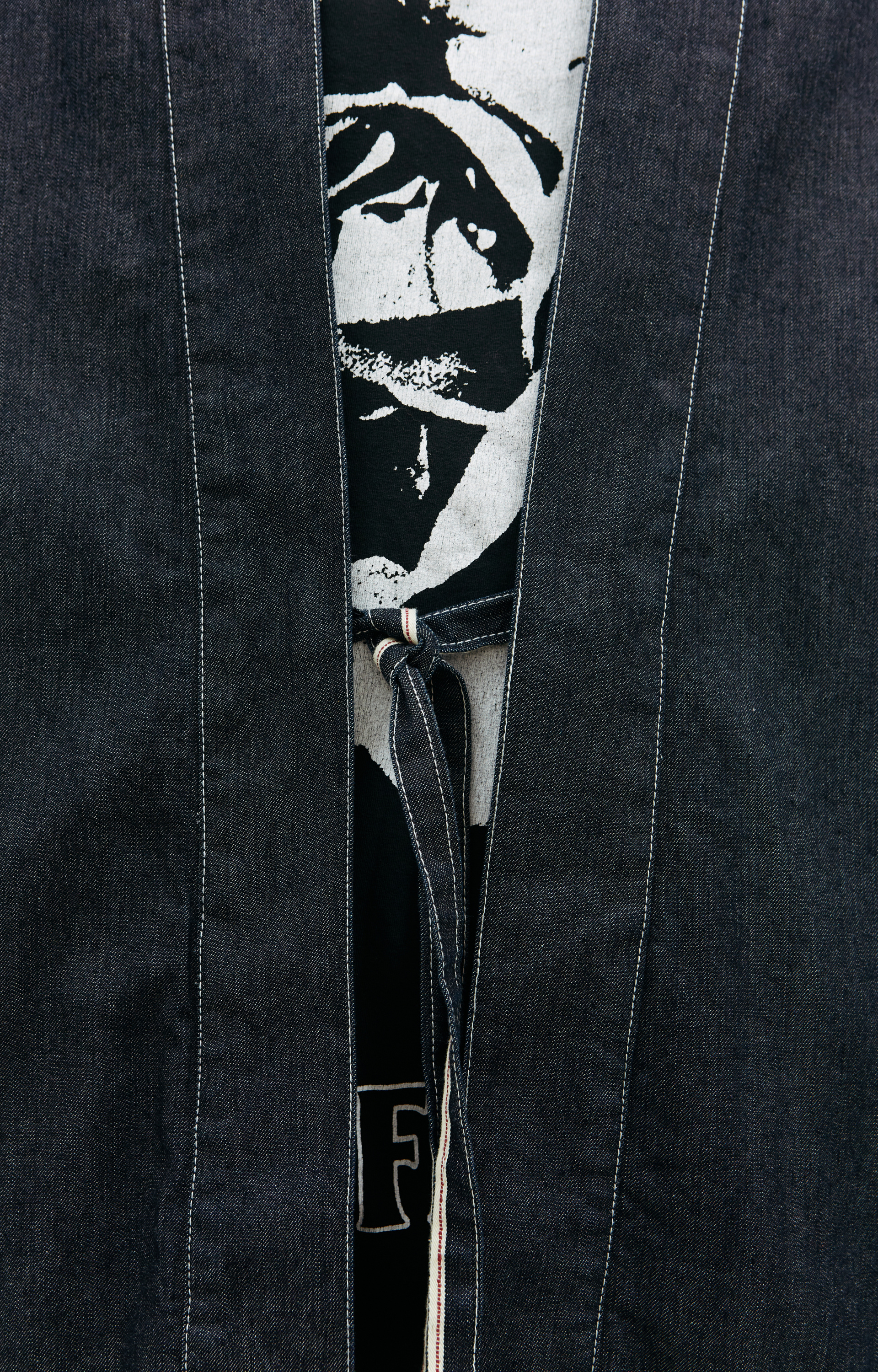 visvim Lhamo Denim Kimono Shirt