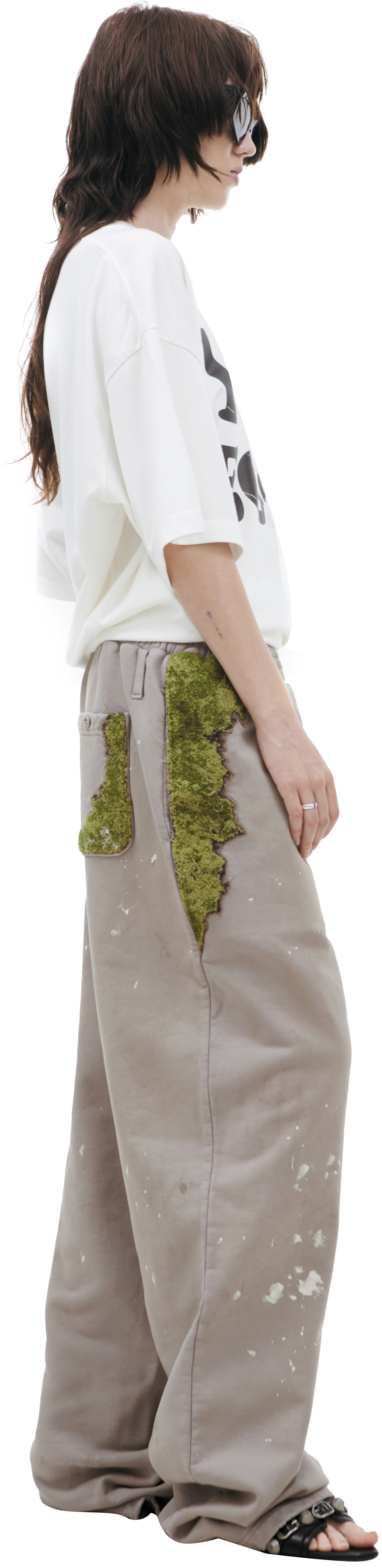 Doublet MOSS-GROWN EMBROIDERY Trousers