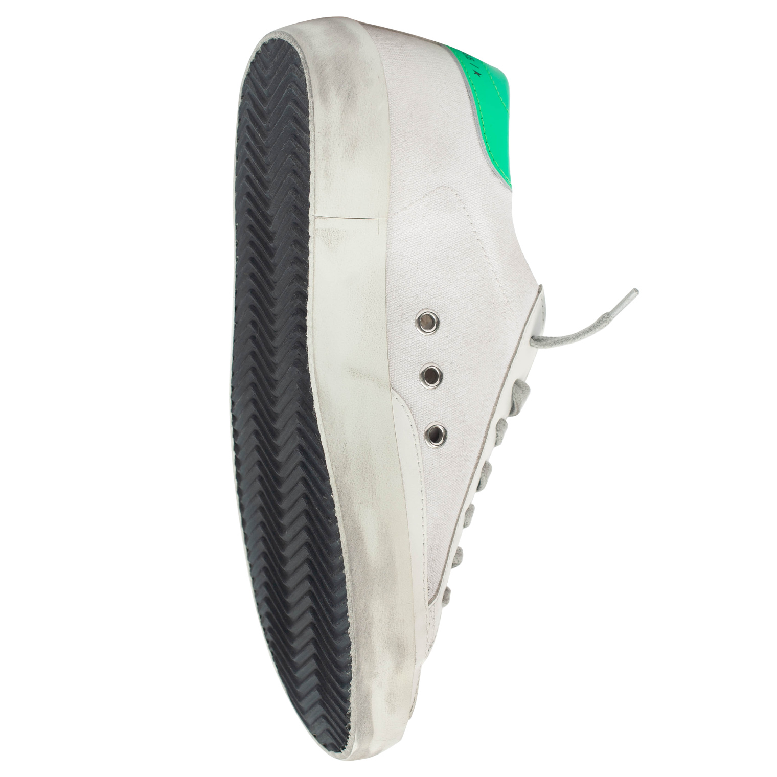 Golden Goose Белые канвасовые кеды Superstar