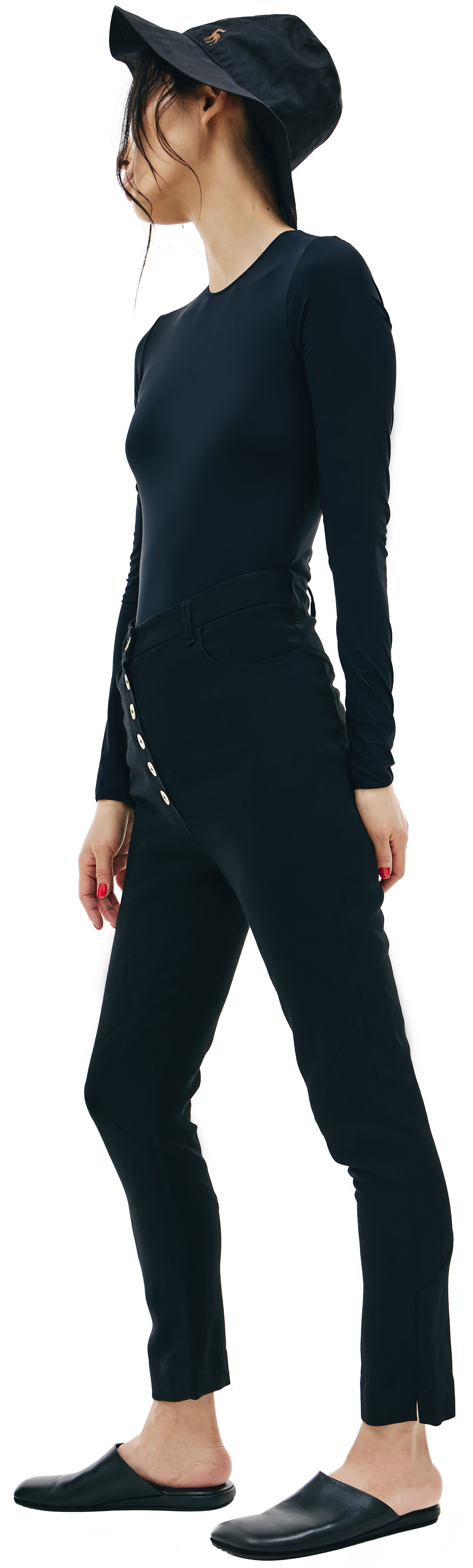 Ann Demeulemeester Black Trousers