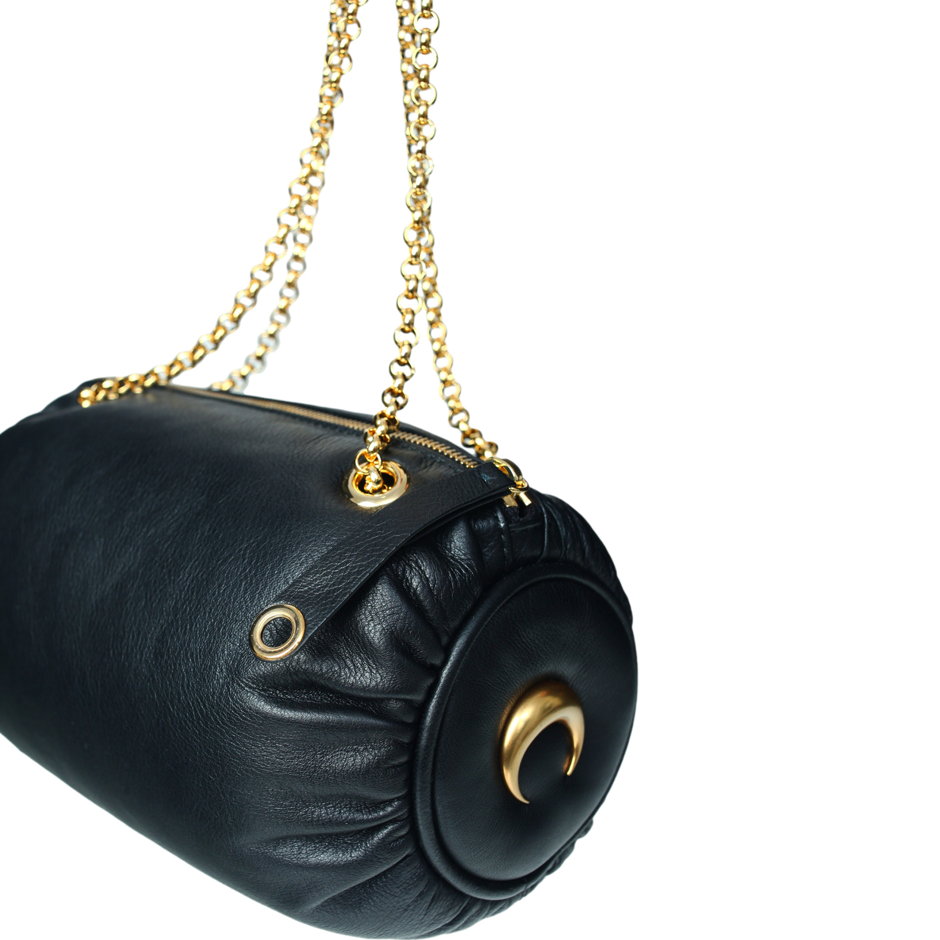 MARINE SERRE Pillow baguette bag