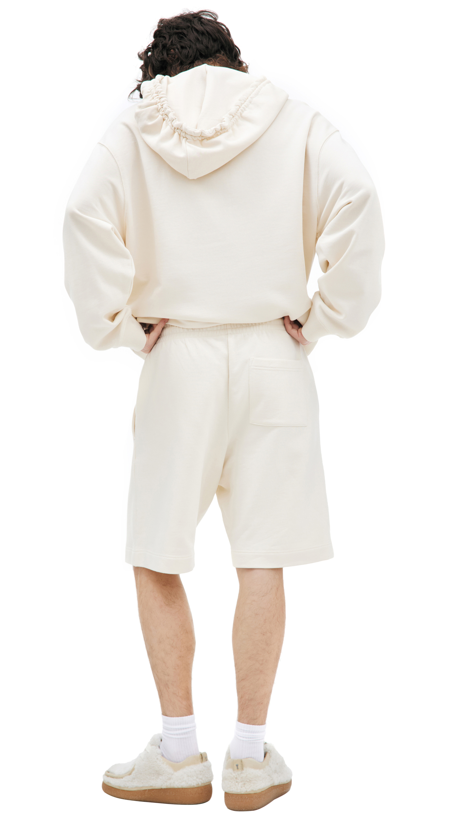 Dries Van Noten White cotton shorts