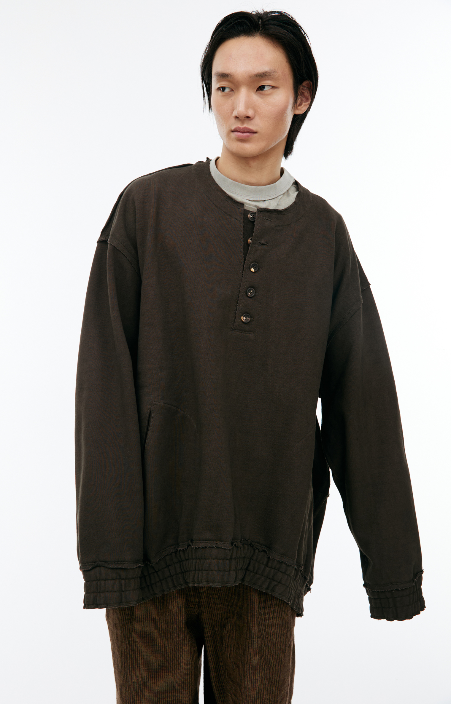 Ziggy Chen Sweatshirt with buttons