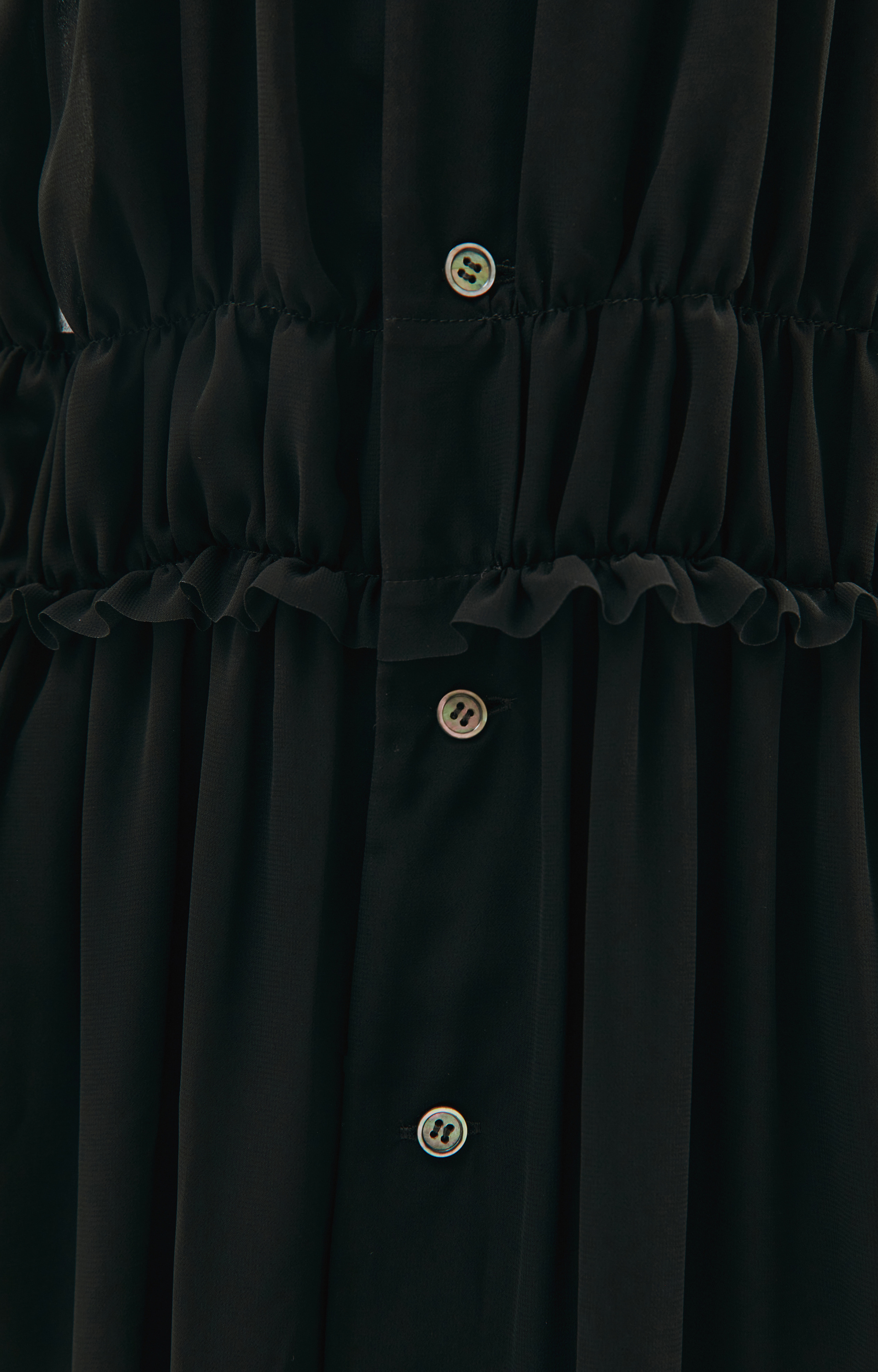 Comme des Garcons CdG Black Belted Shirt Dress