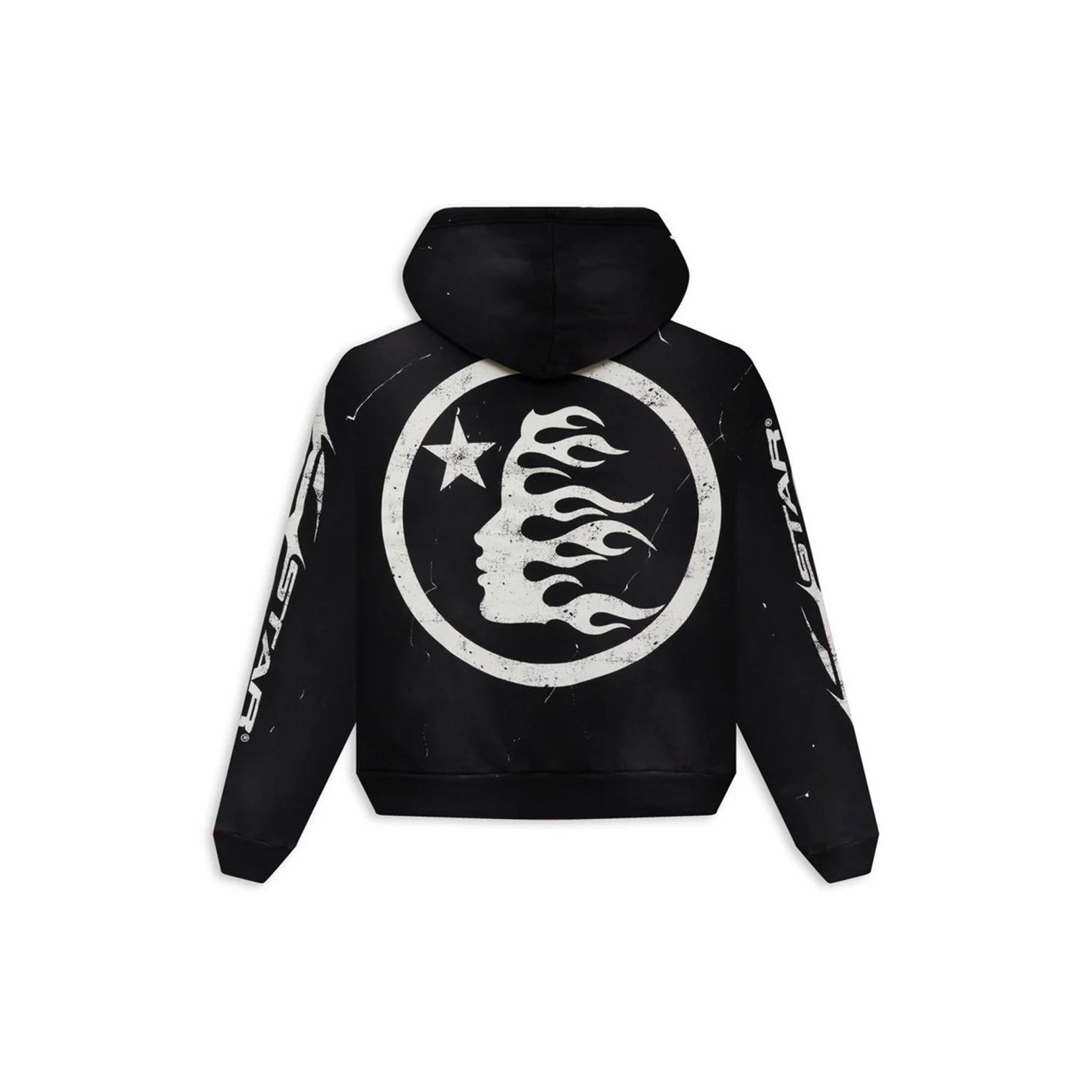 Buy Hellstar men hstar hoodie for $350 online on SV77, HSCXHOO01/BLK
