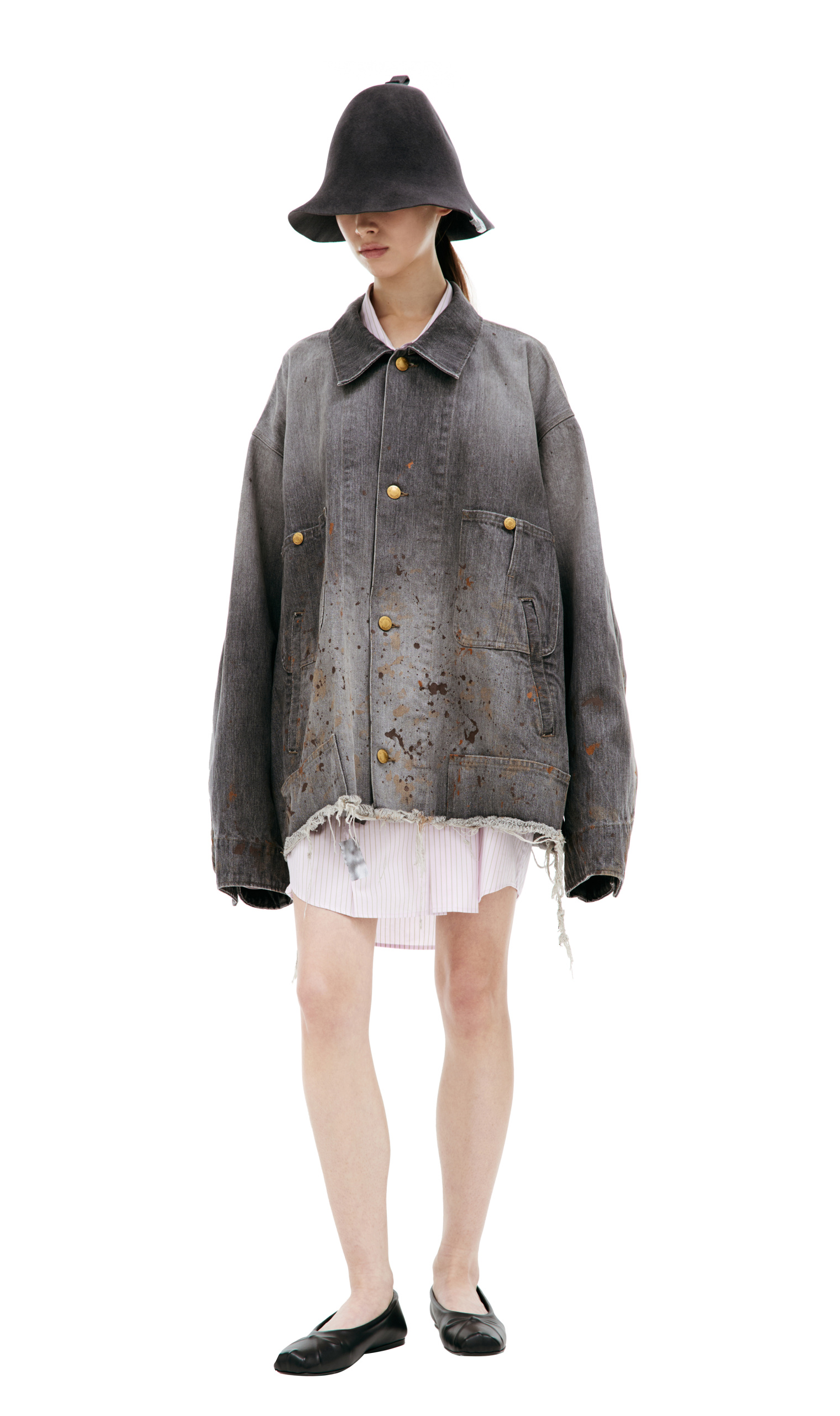 Doublet Monoprint denim jacket