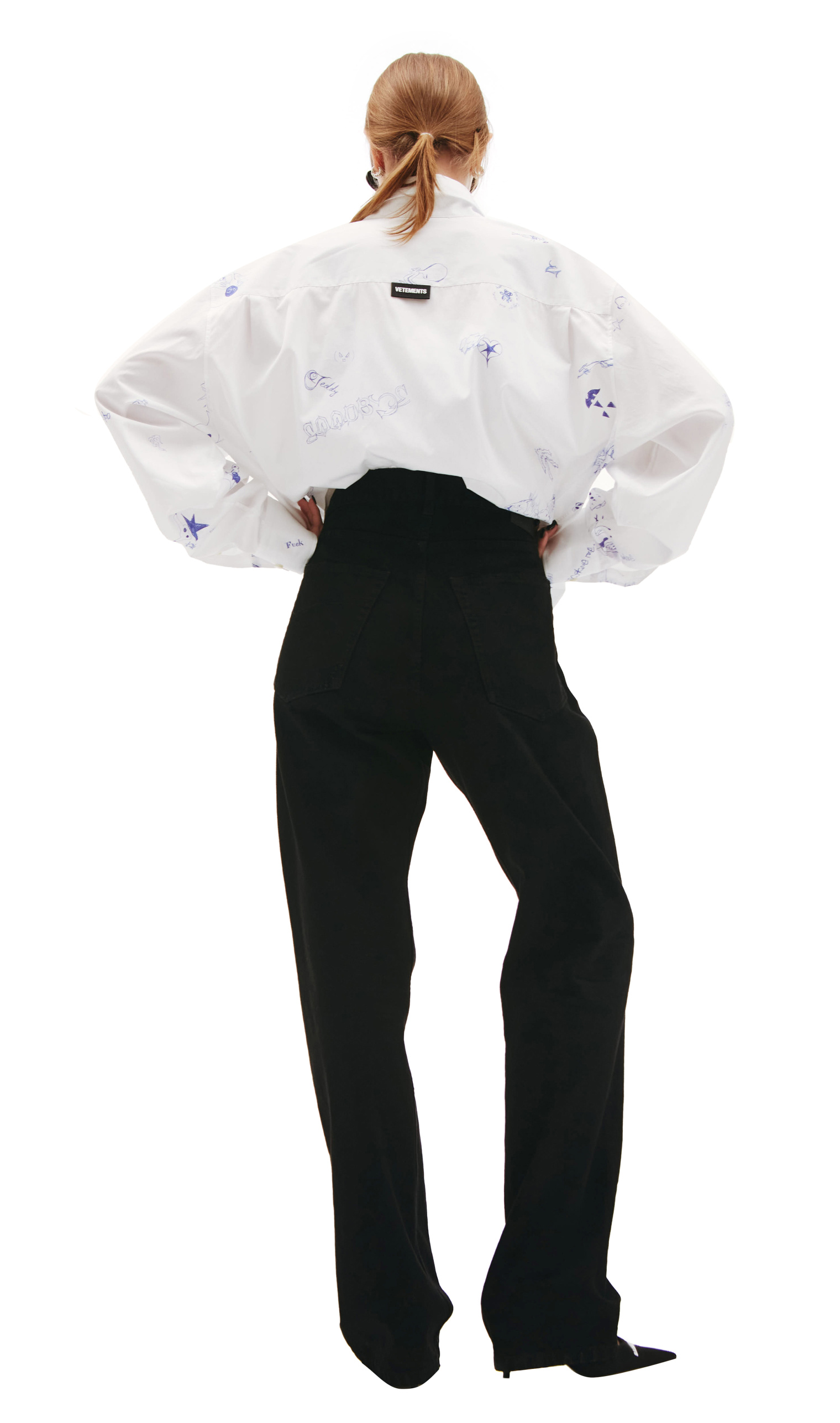 Balenciaga Normal Fit Jeans in black