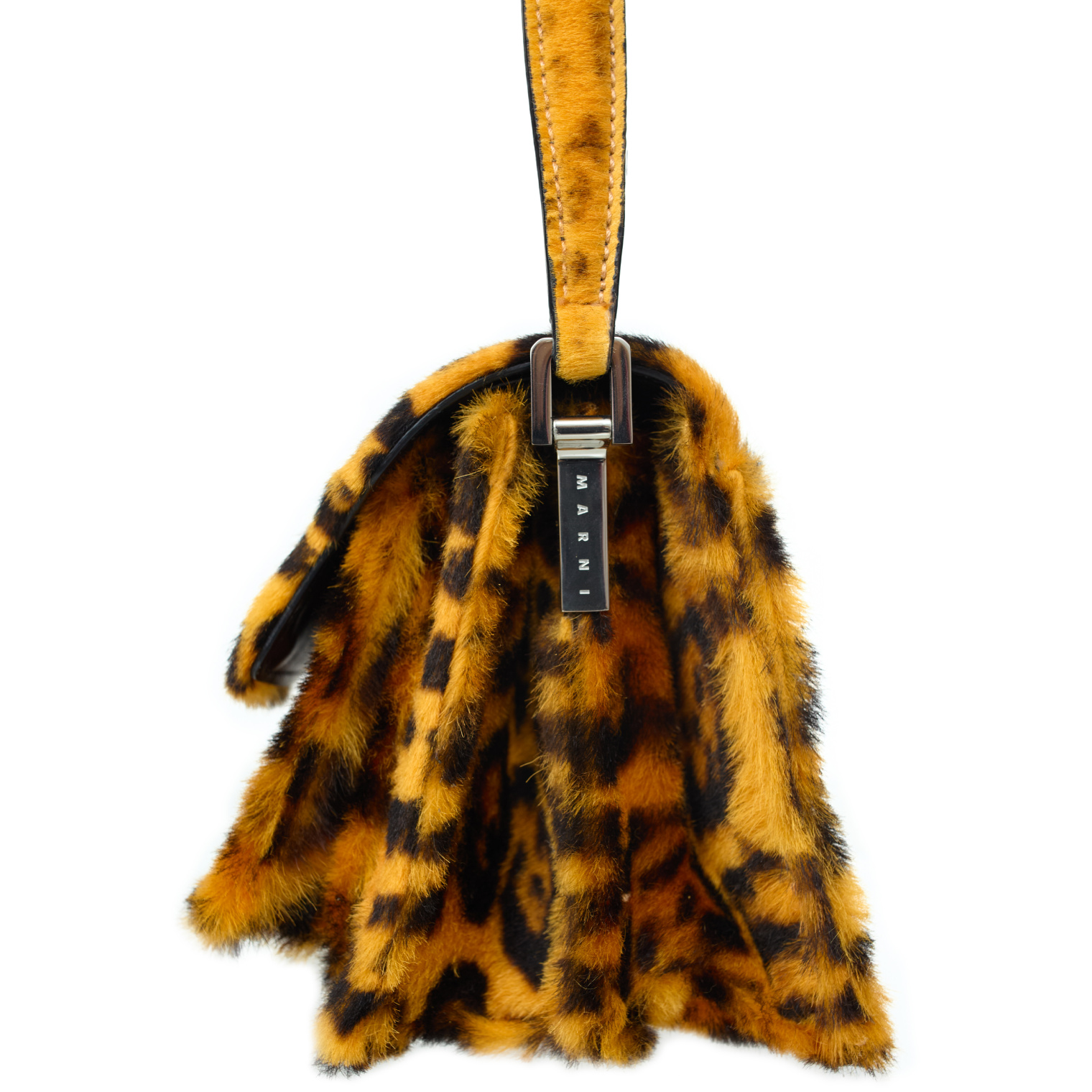 Marni Leopard print Trunk bag