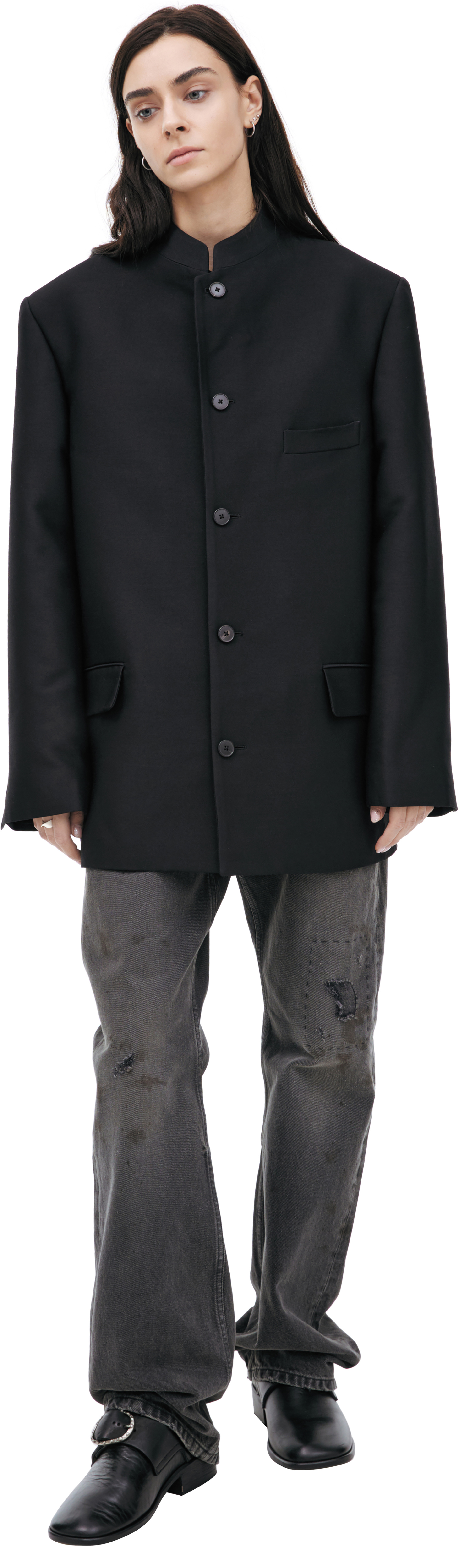 Enfants Riches Déprimés Jacket with a stand-up collar