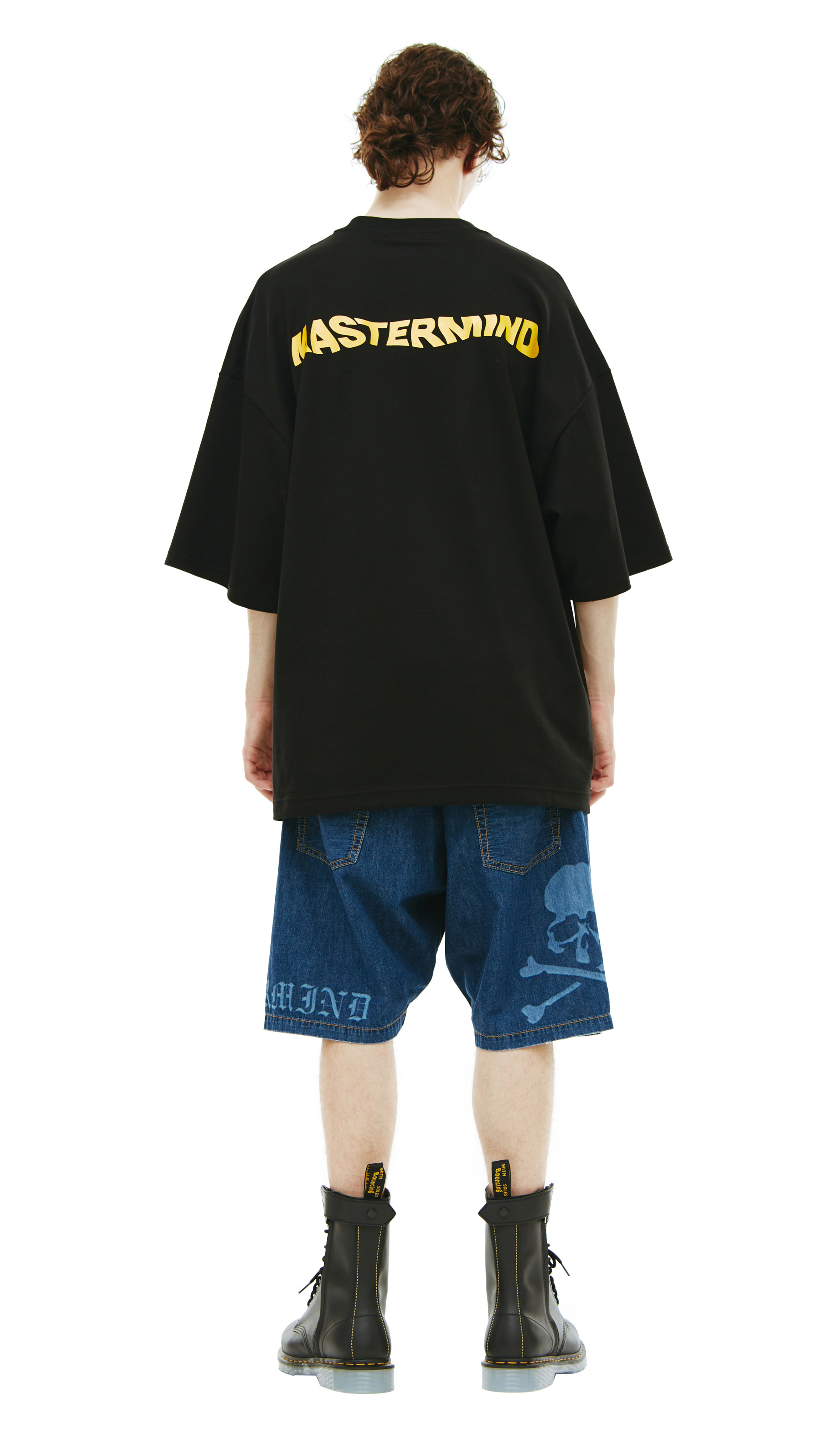 Mastermind WORLD Printed cotton t-shirt