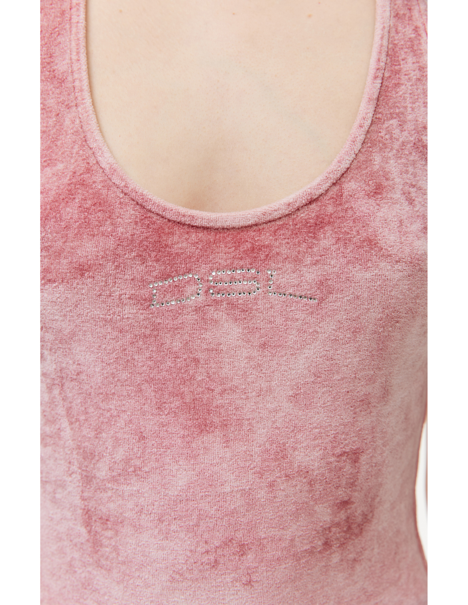 Diesel T-Vately velour bodysuit